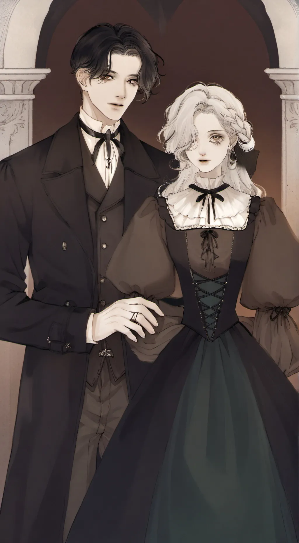 ai character: namorados❤️ background