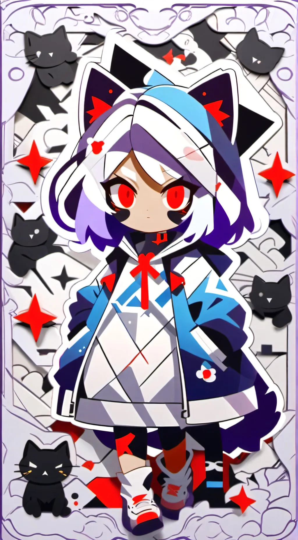 ai character: Jacky  background