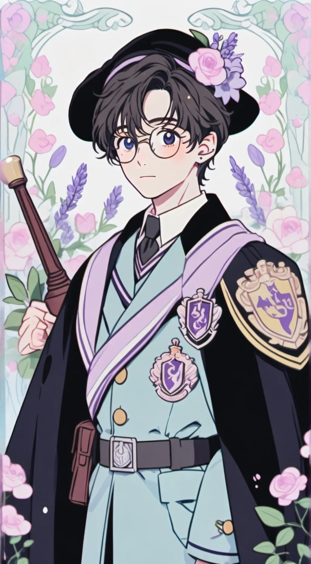 ai character: harry potter  background