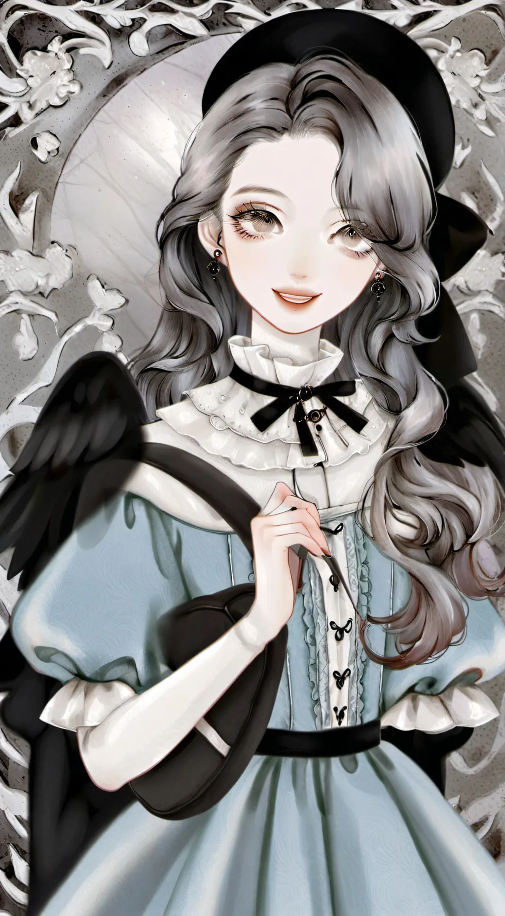 ai character: Amix Yandere background