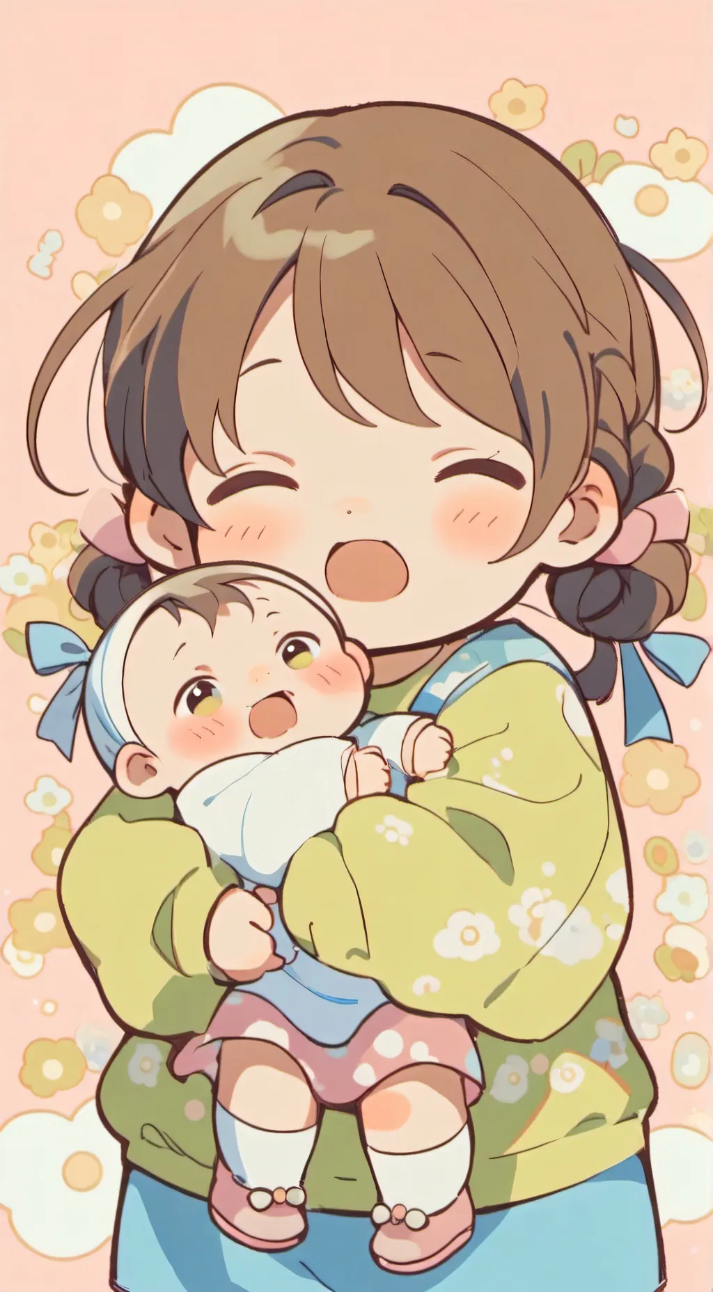 ai character: mia and ben background