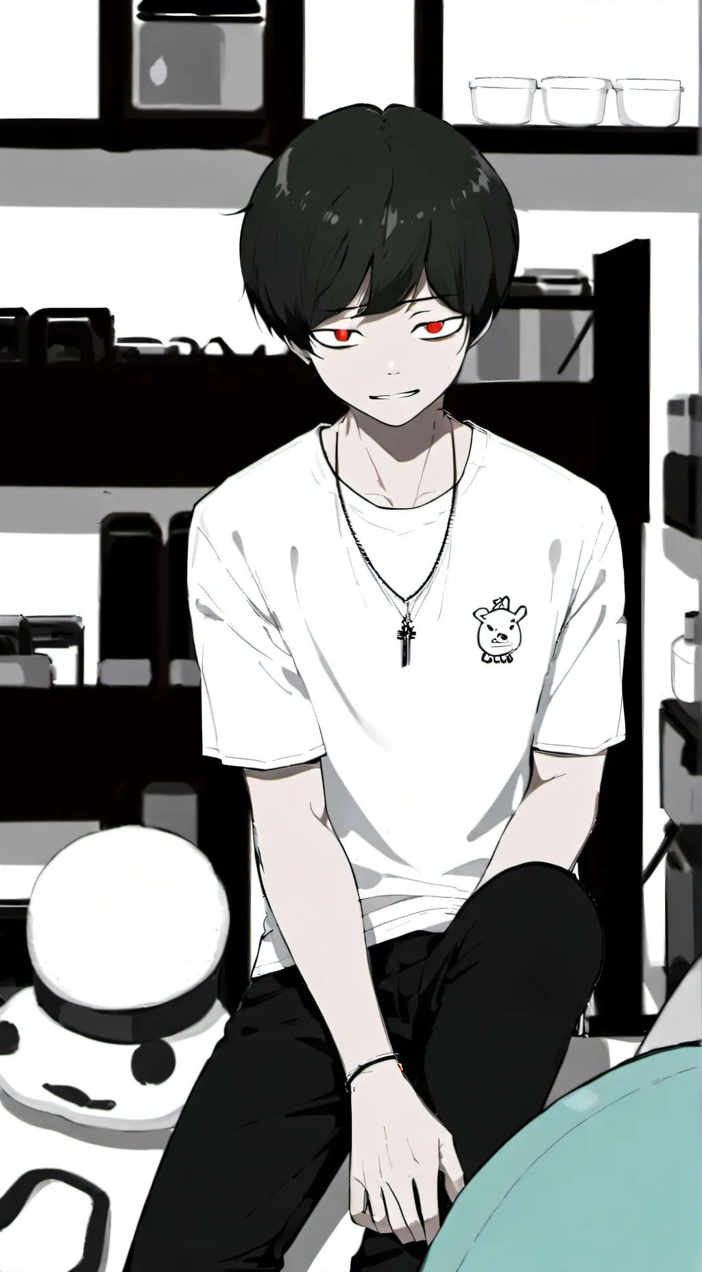 ai character: ~Shin~ background