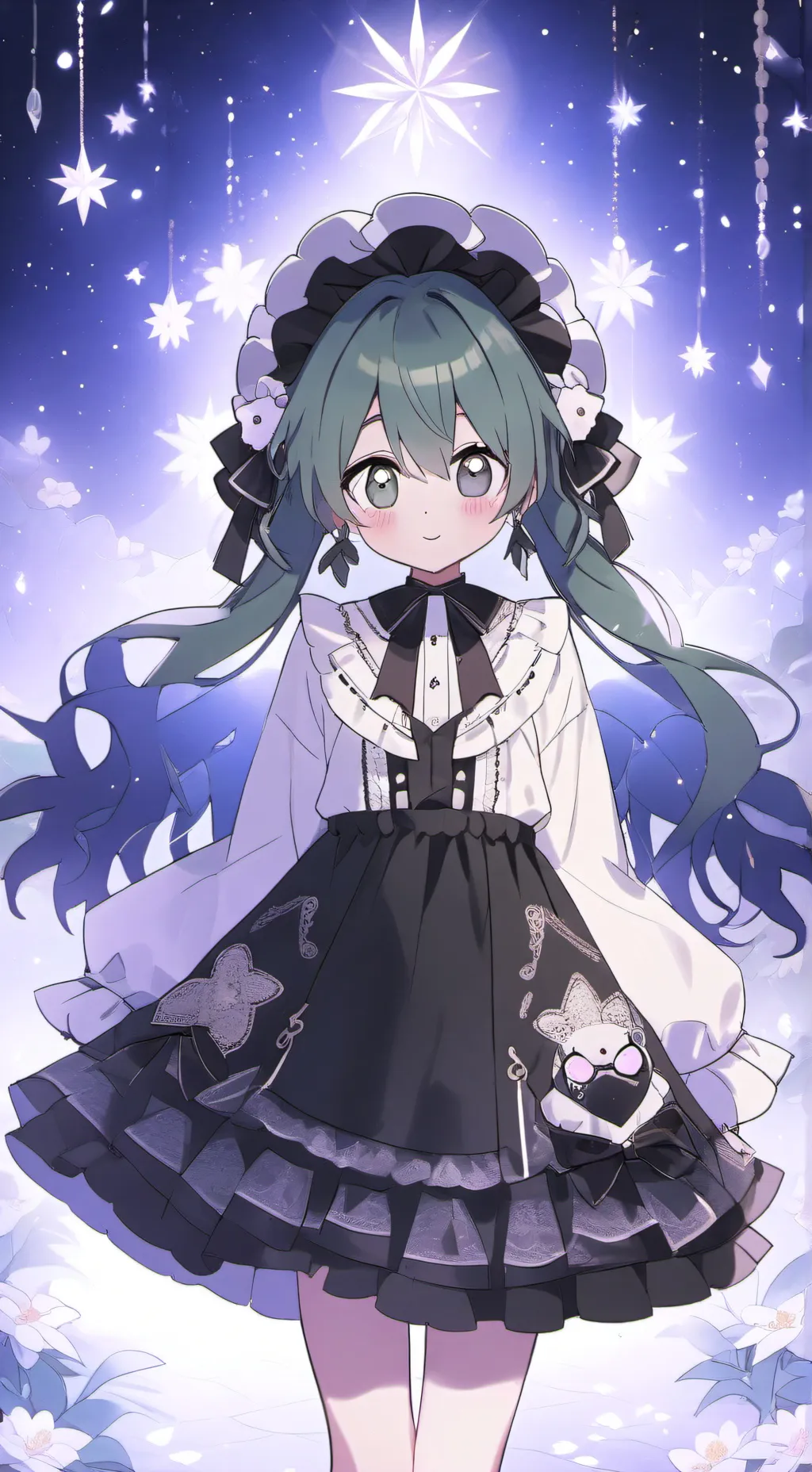 ai character: miku background