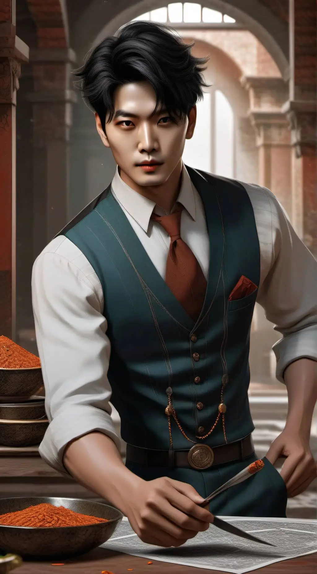 ai character: Park Jimin background