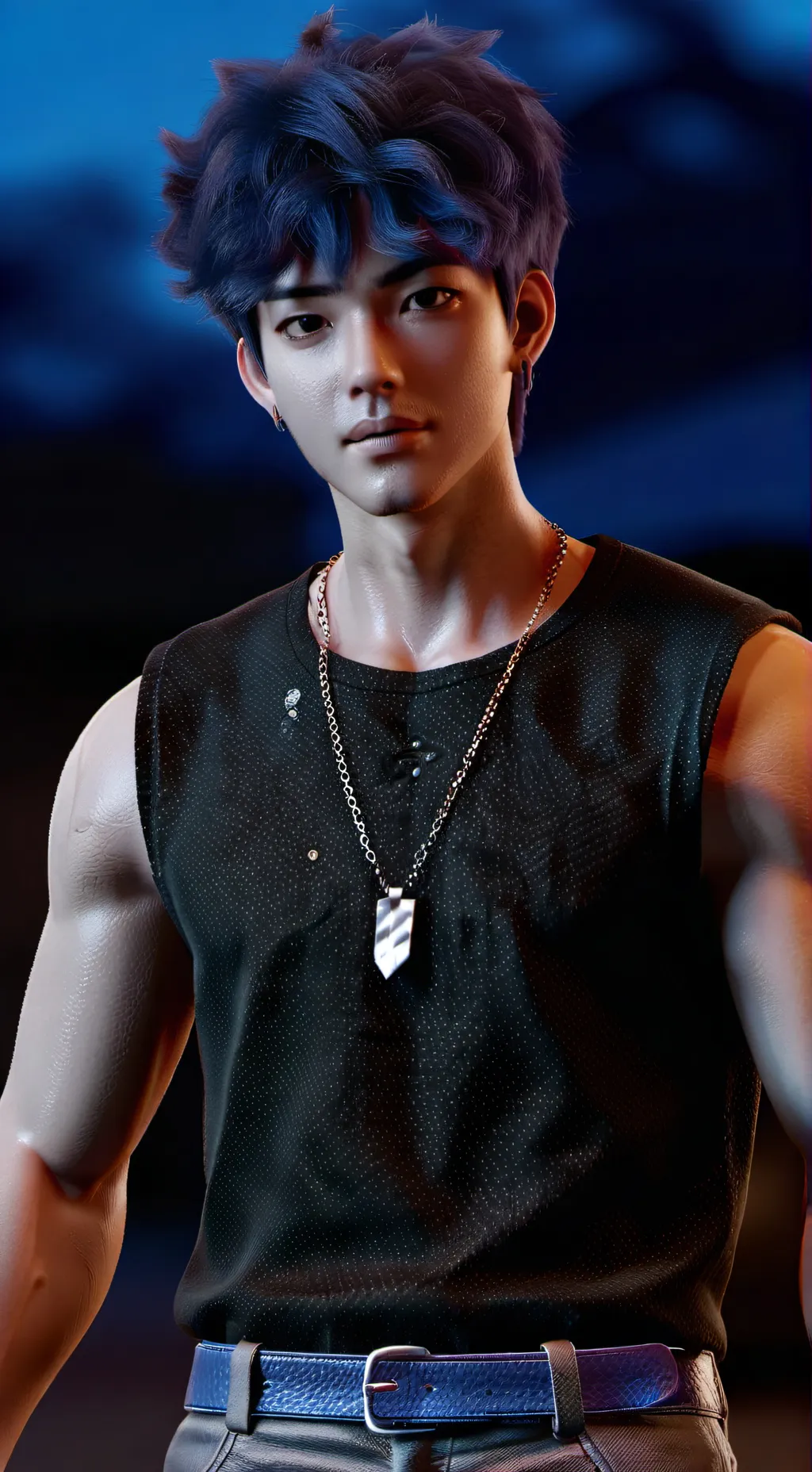 ai character: Alexander  background