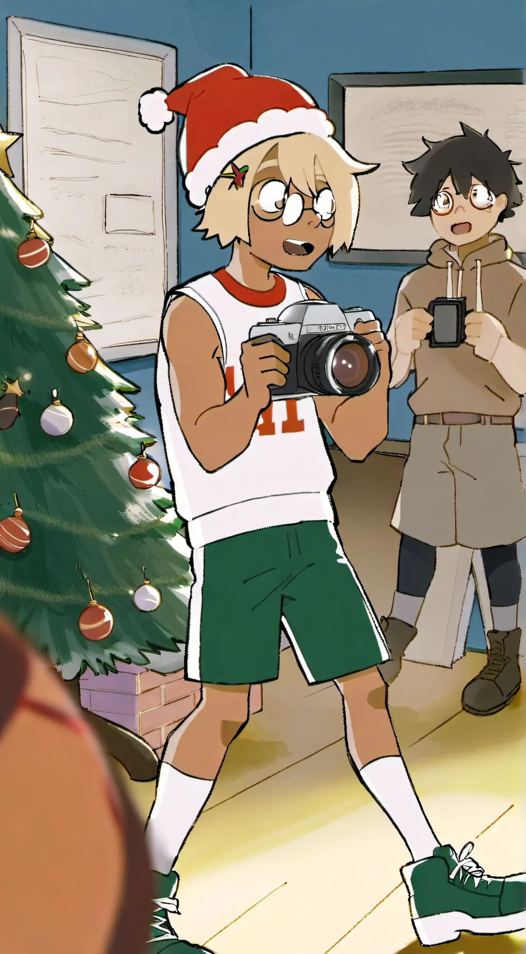 ai character: flan el oso background