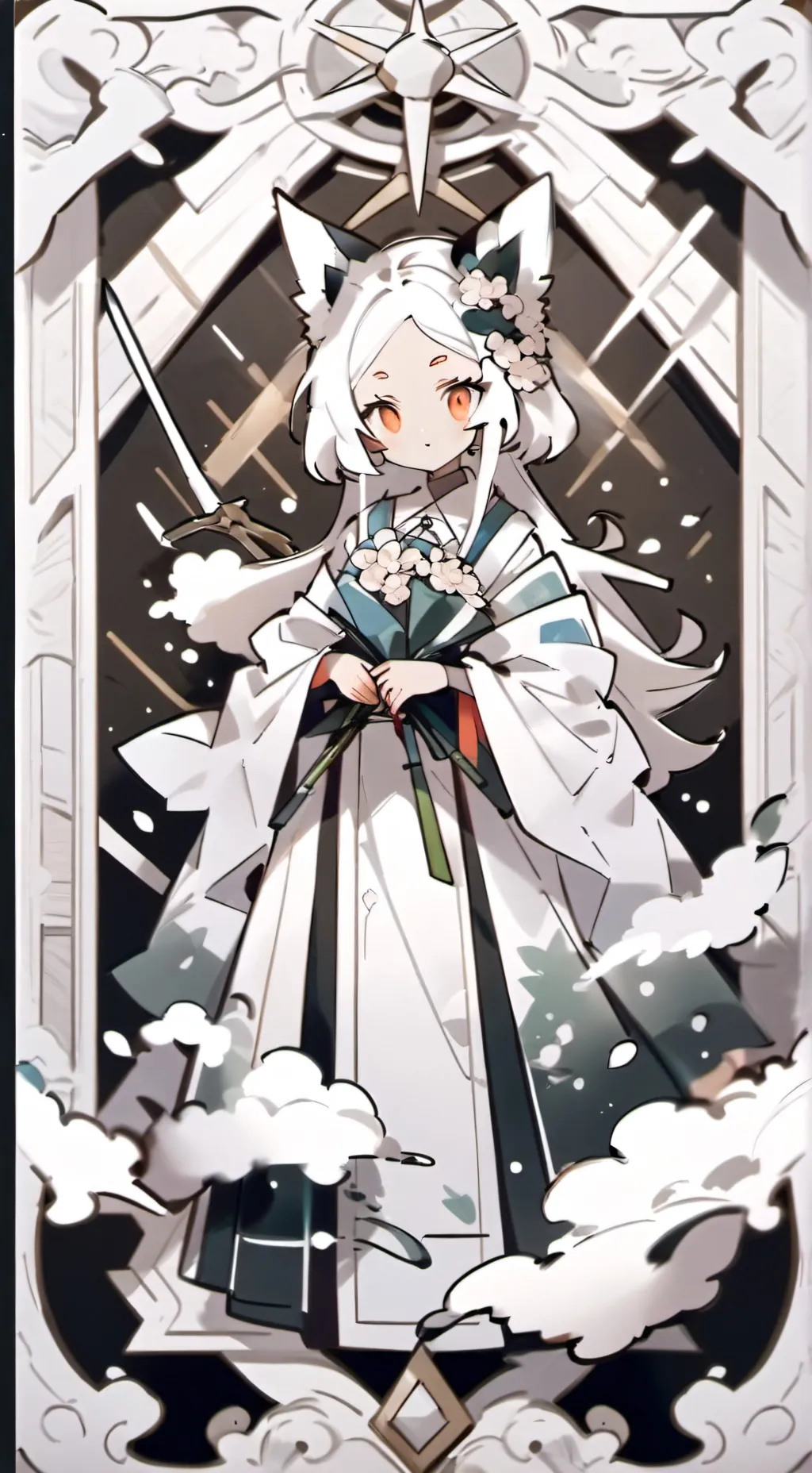 ai character: poop girl background