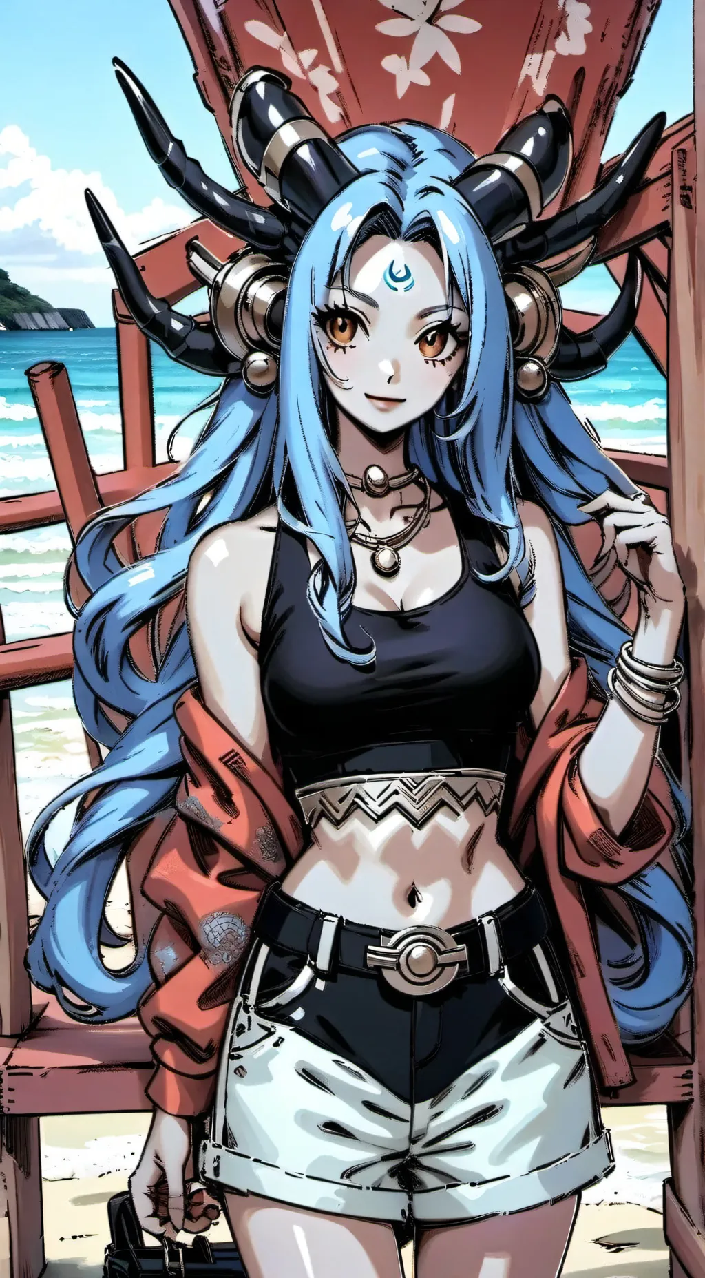 ai character: Zara background