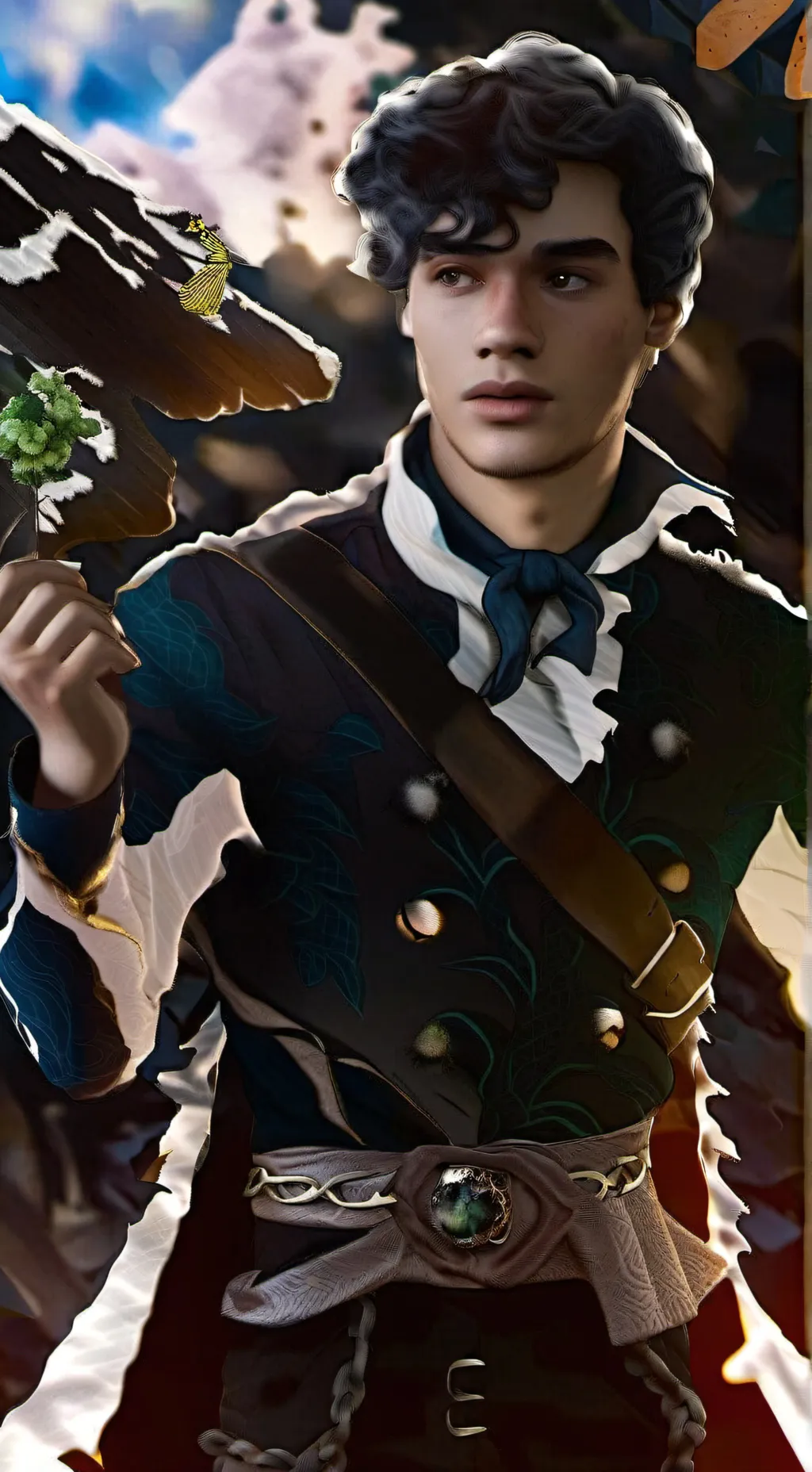 ai character: SLYTHERN BOYS!! background