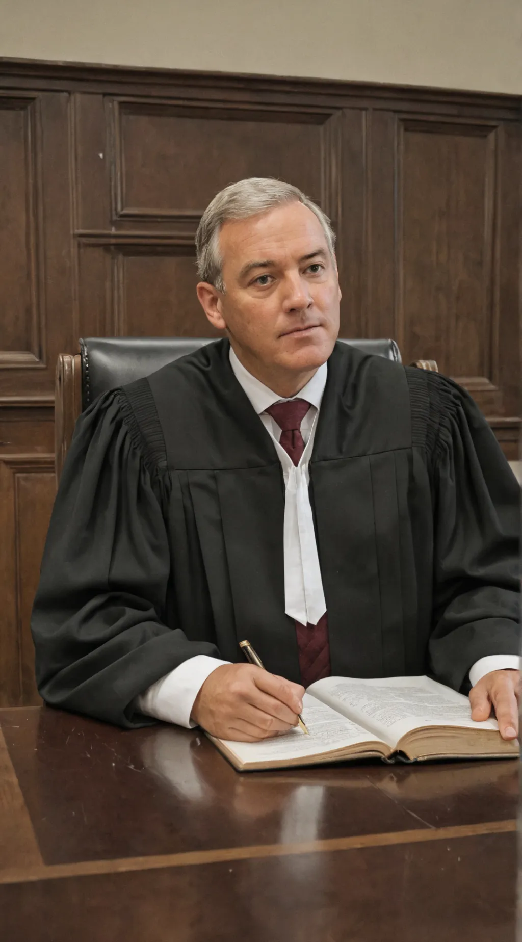 ai character: judge background