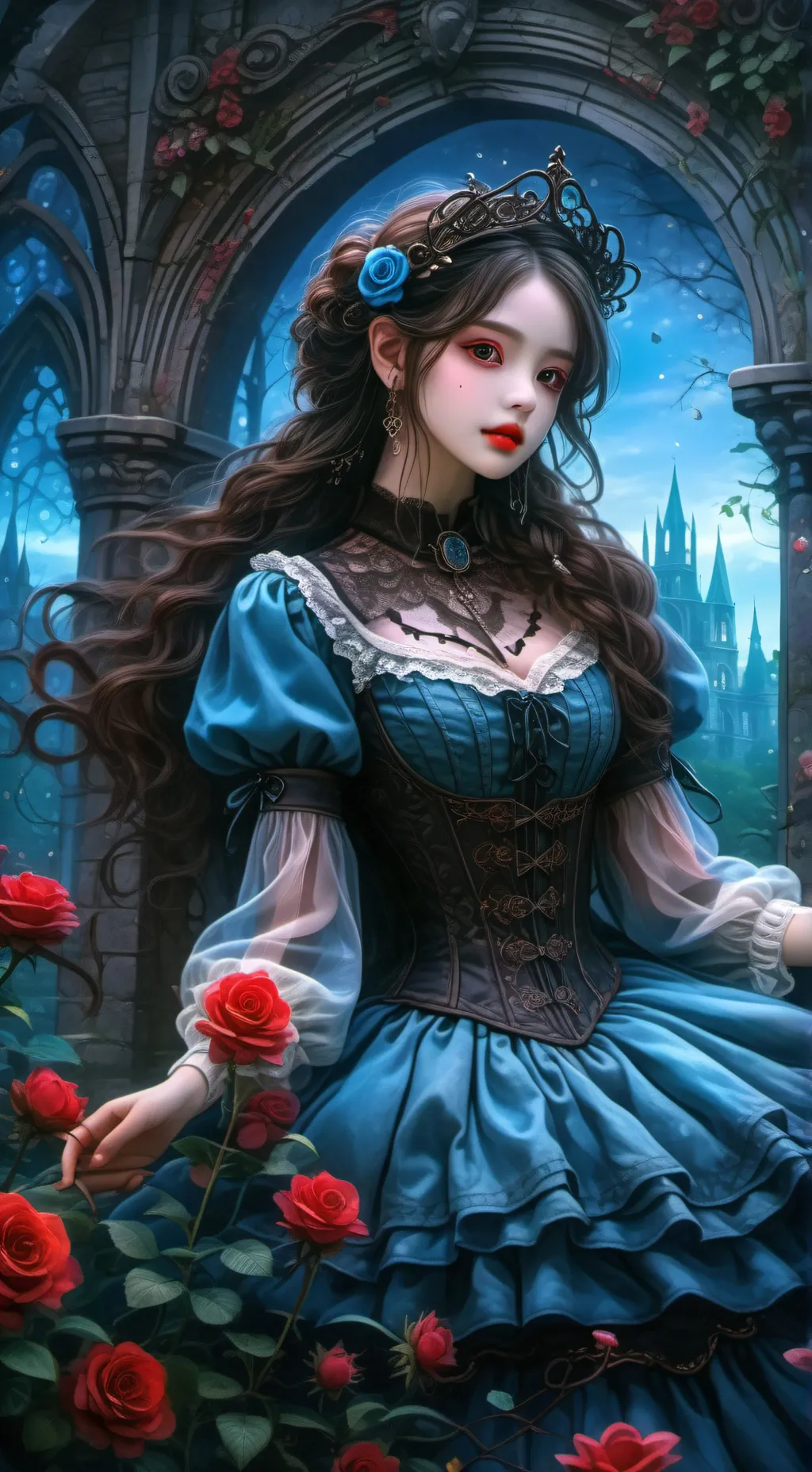 ai character: kayla background