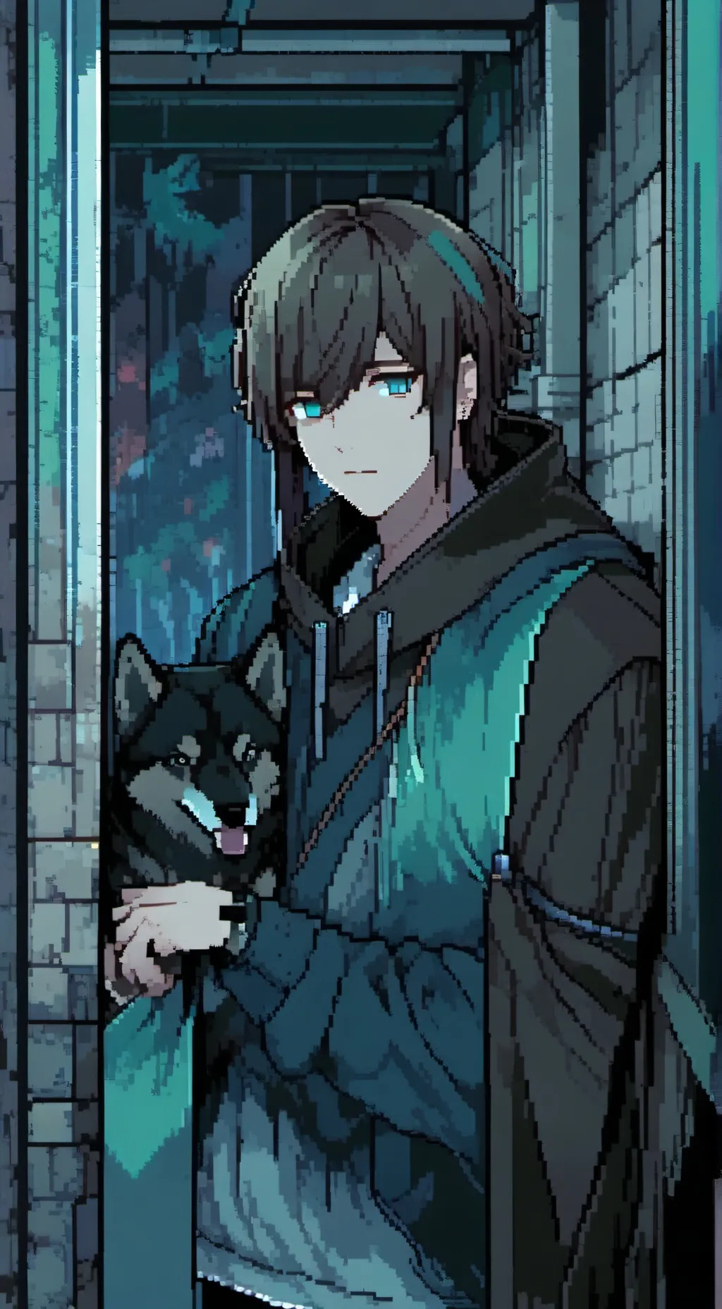 ai character: fan de mr.beast background