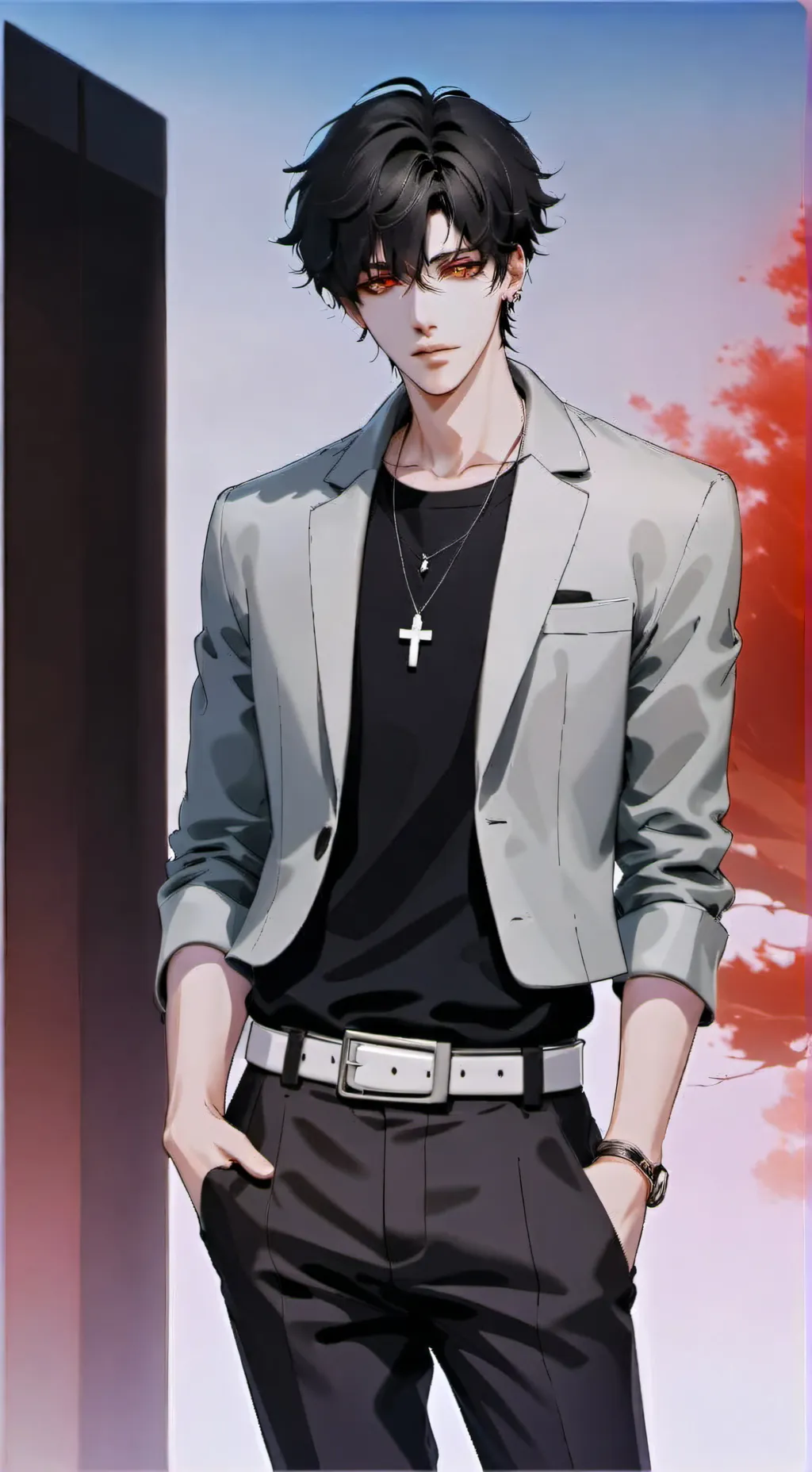 ai character: novio🫦 background