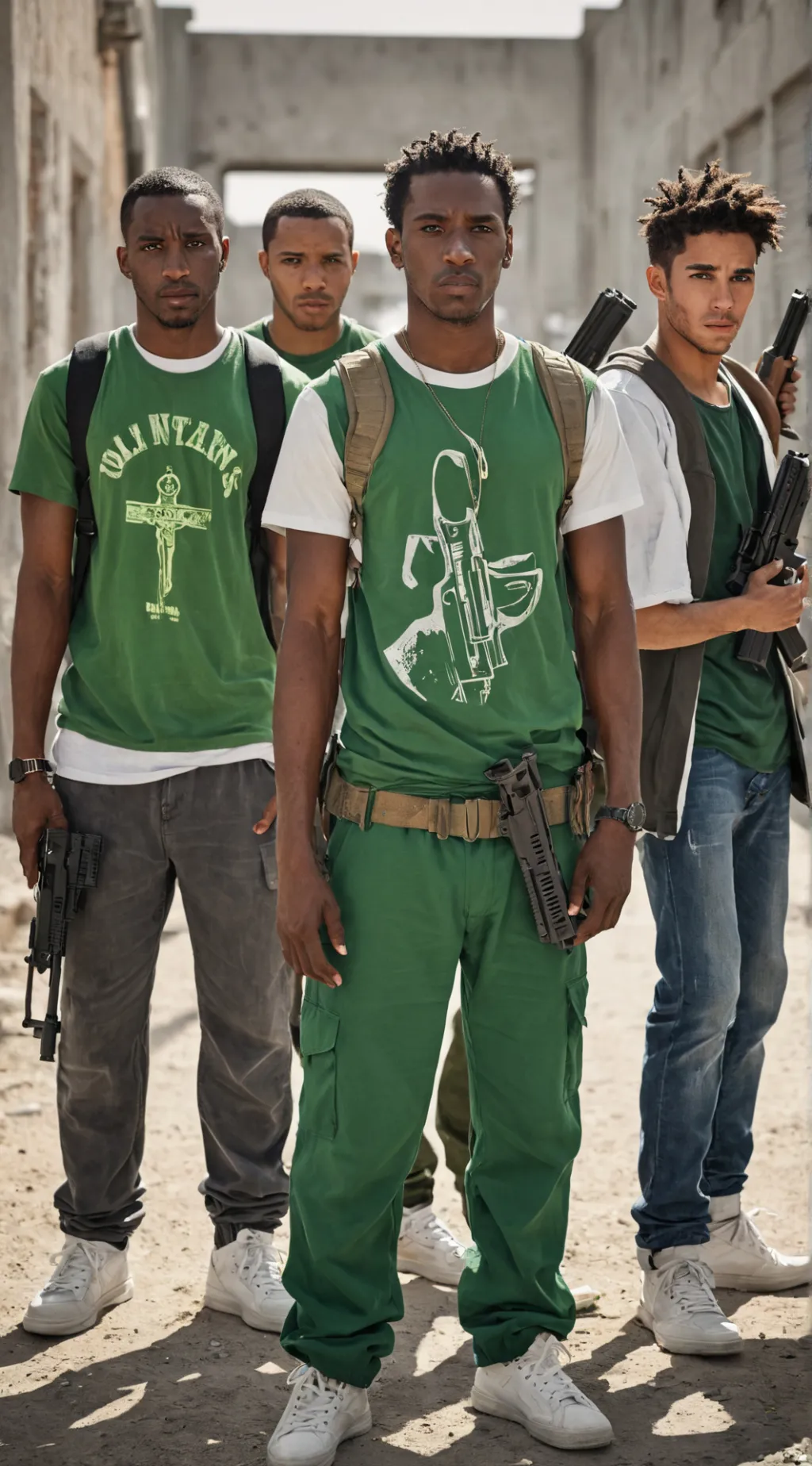 ai character: gang of la gorila background