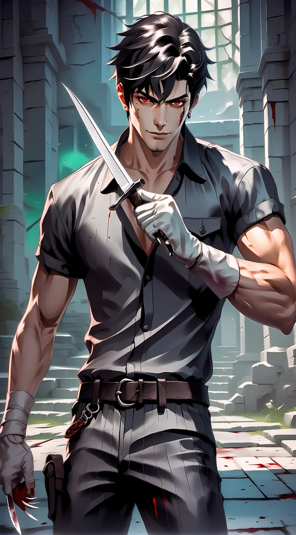 ai character: Neo background