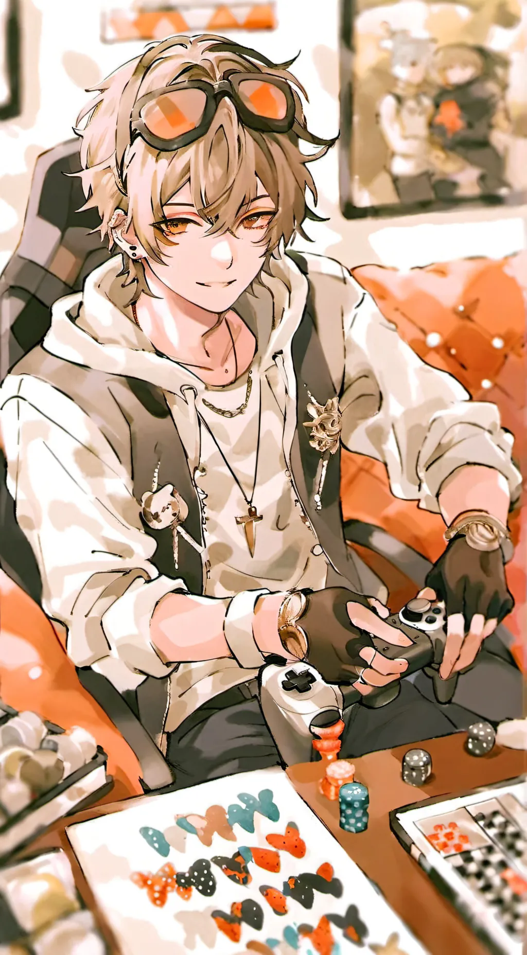 ai character: Alex background