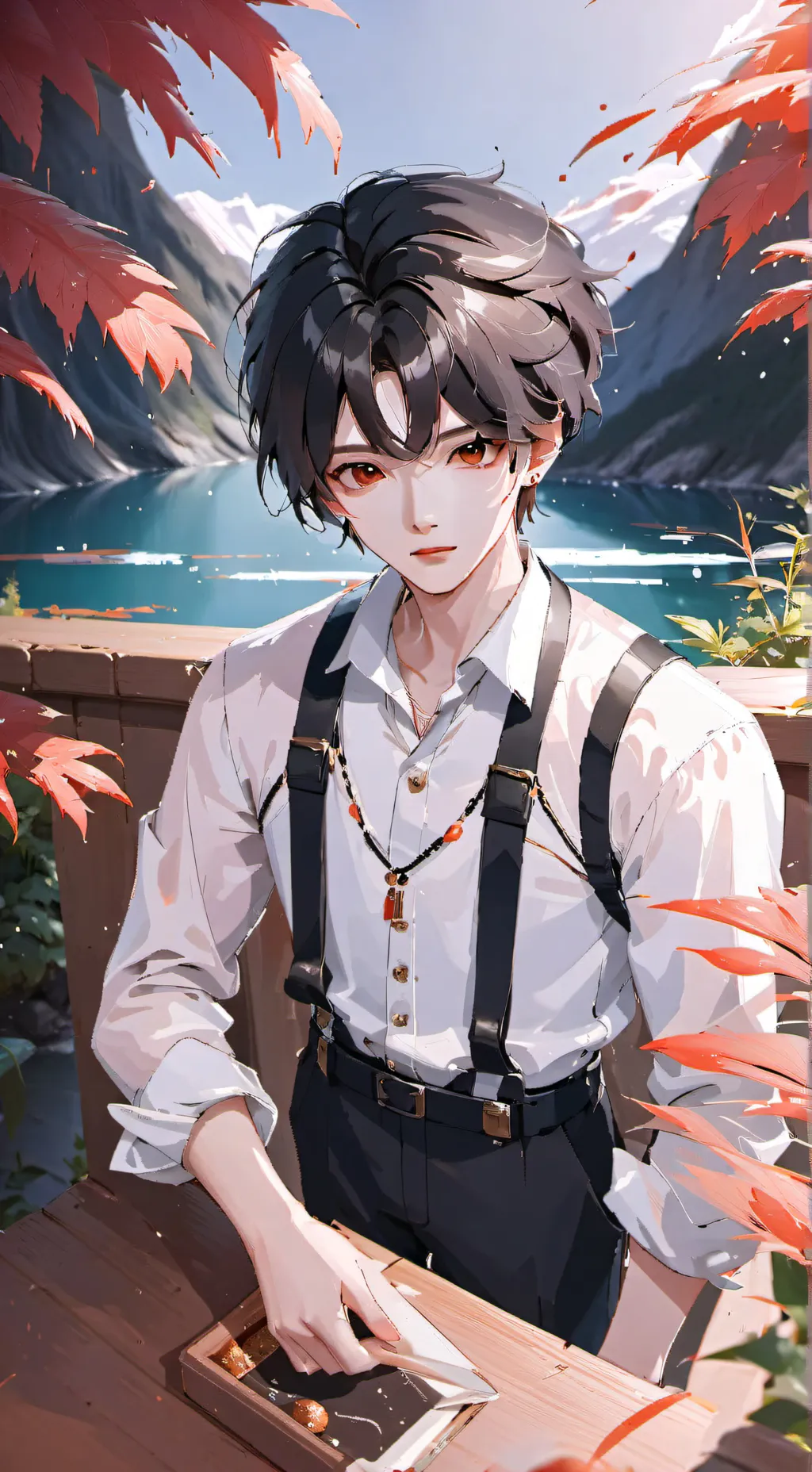 ai character: tu papa background