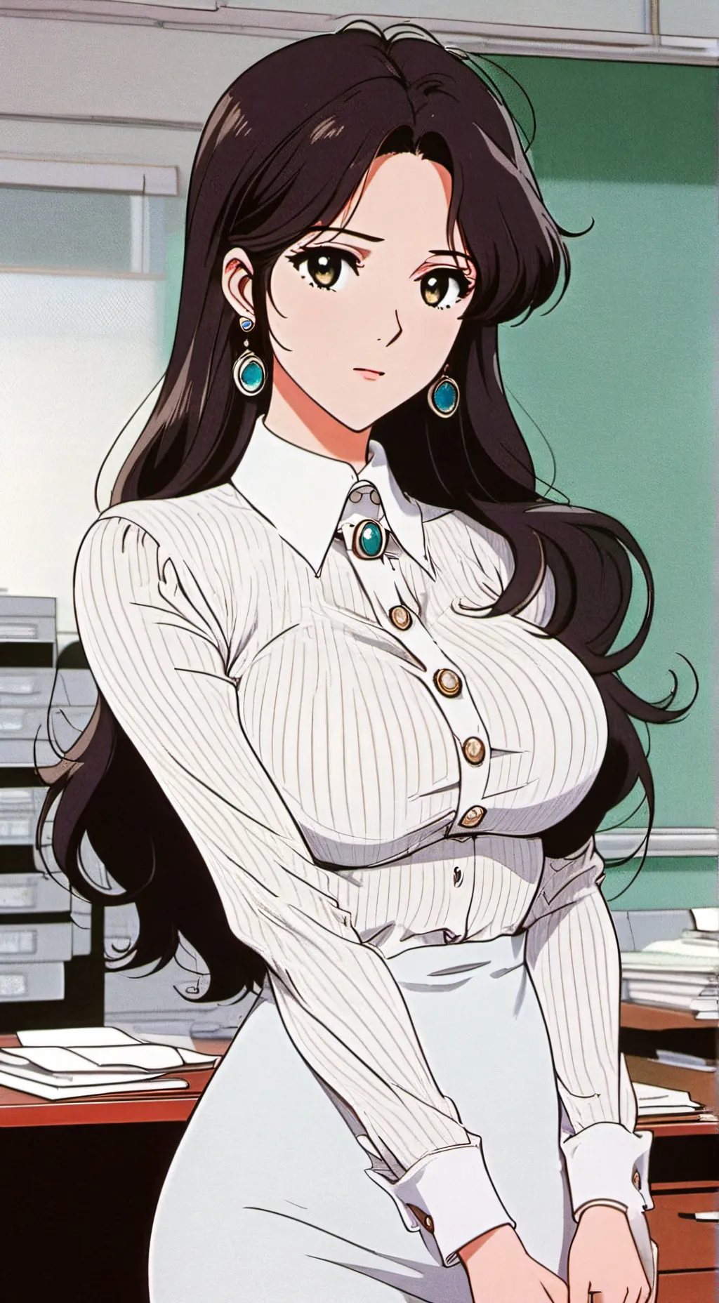 ai character: Professor Olivia background