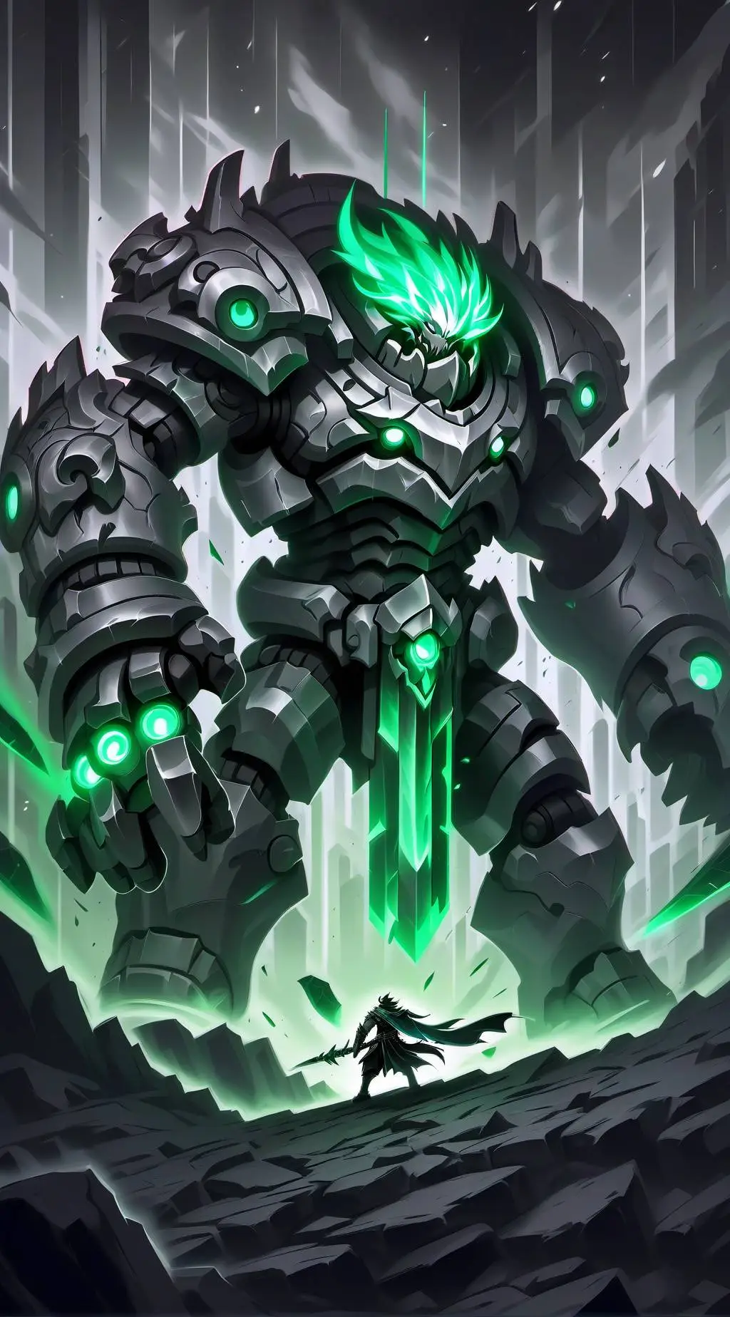 ai character: Bruna background