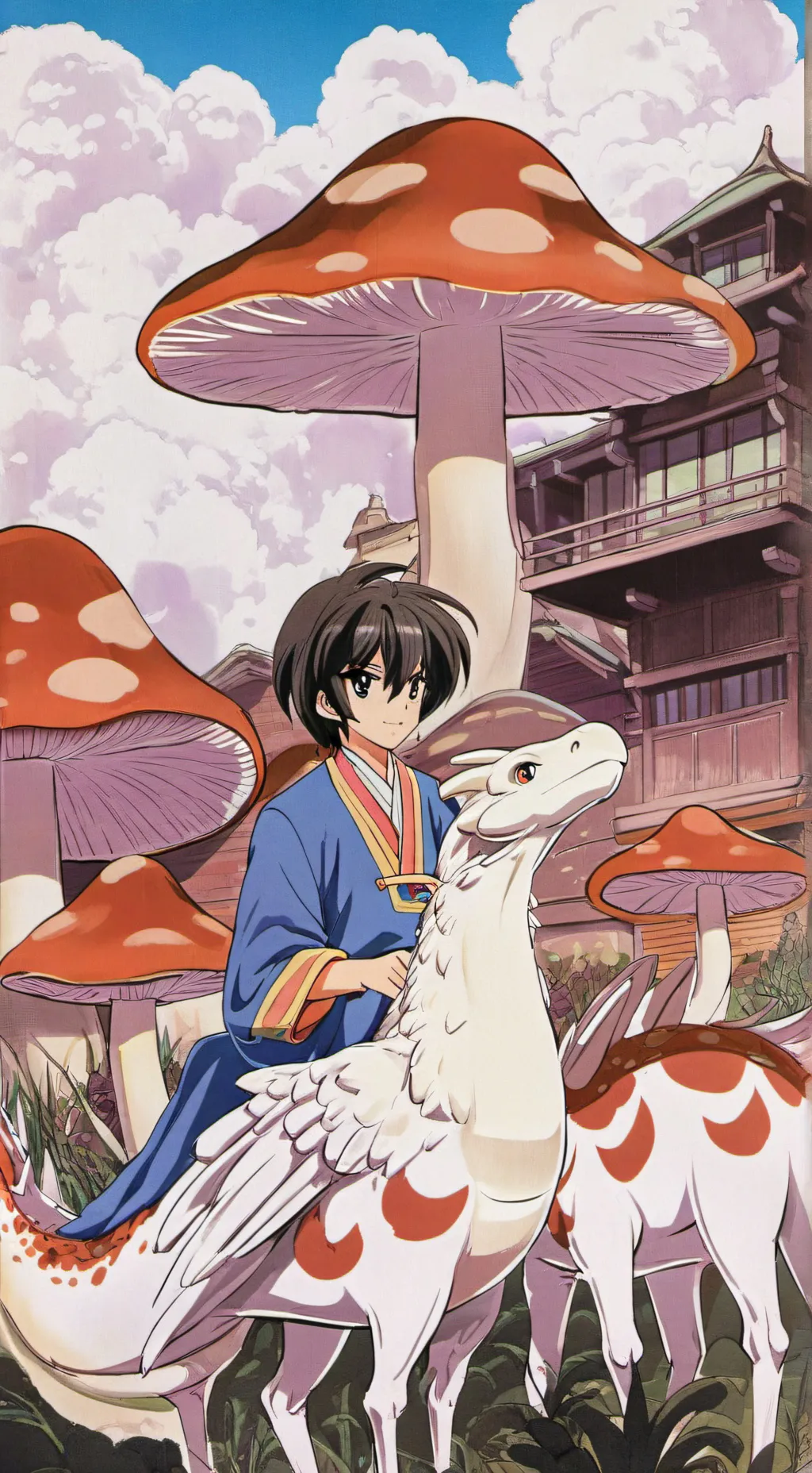 ai character: MHA X fantasy  background