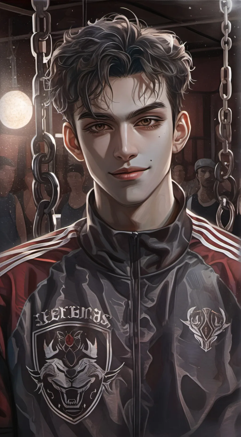 ai character: Victor  background