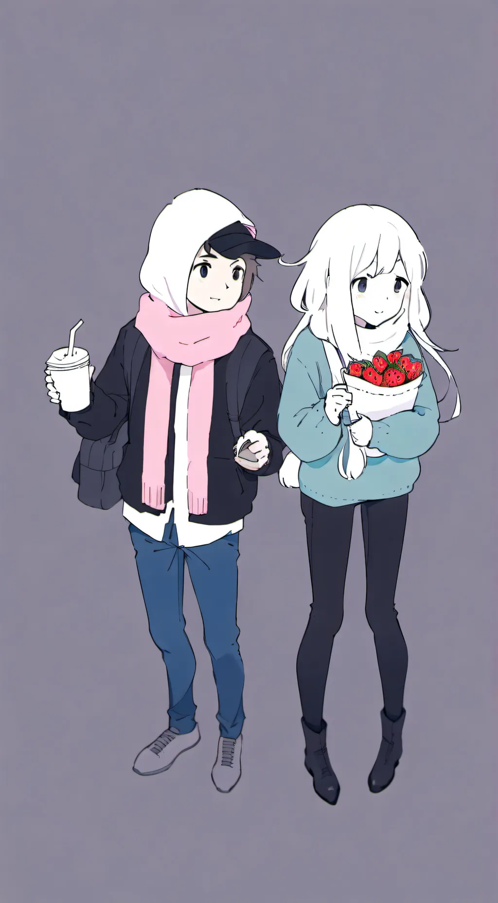 ai character: 🍓 FRUITCAKE🍫 background