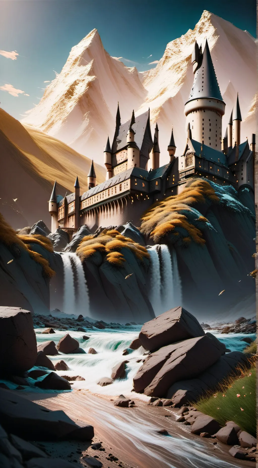 ai character: hogwarts  background