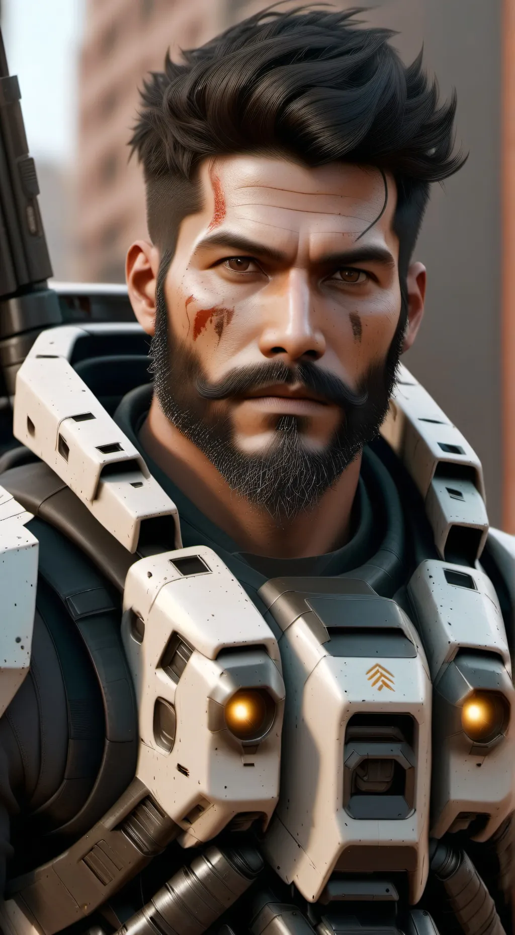 ai character: advanced warfare background