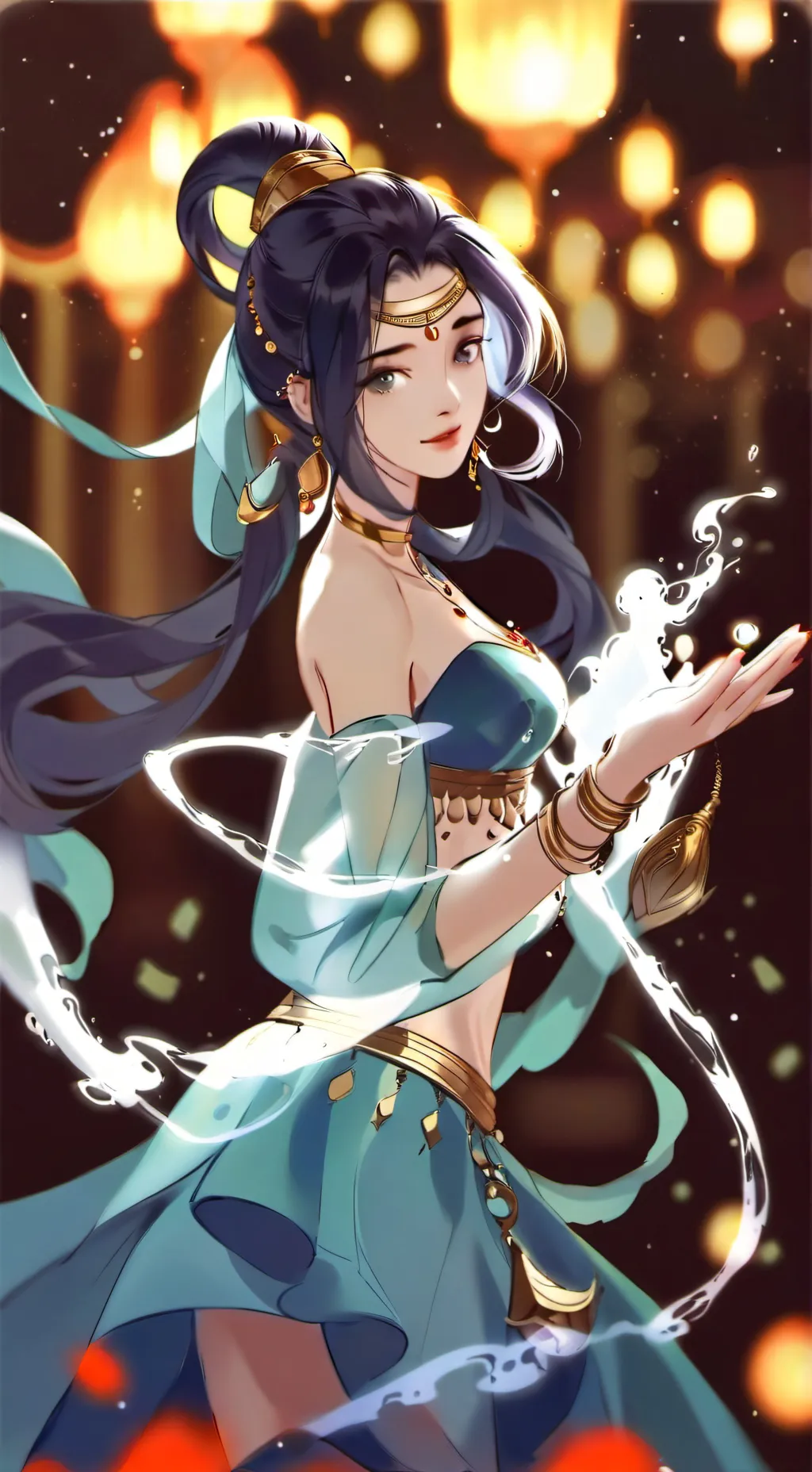 ai character: Genie background