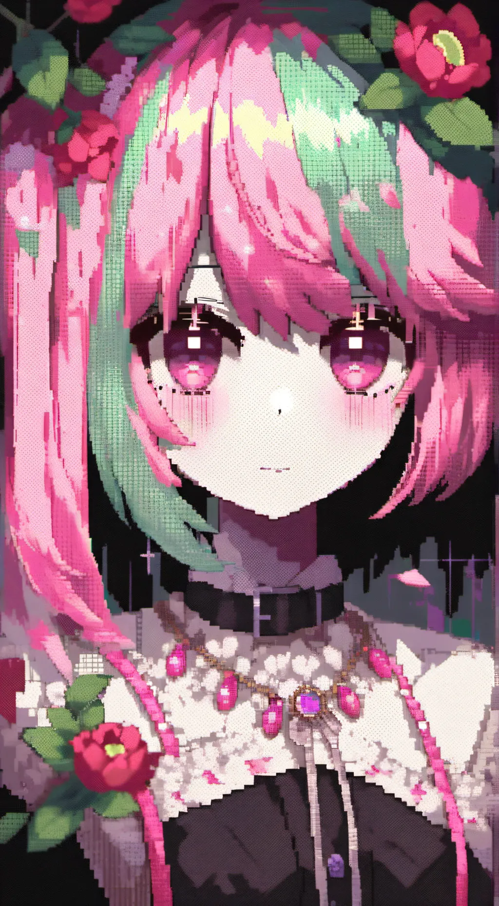 ai character: MHA X PPT background