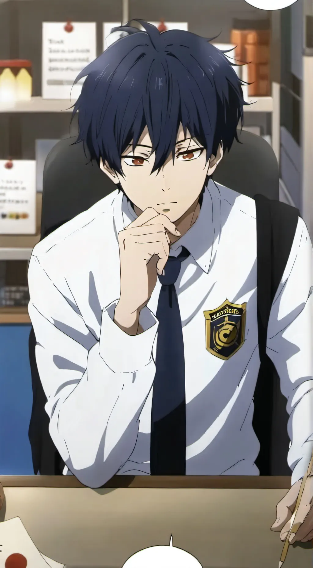 ai character: Megumi background