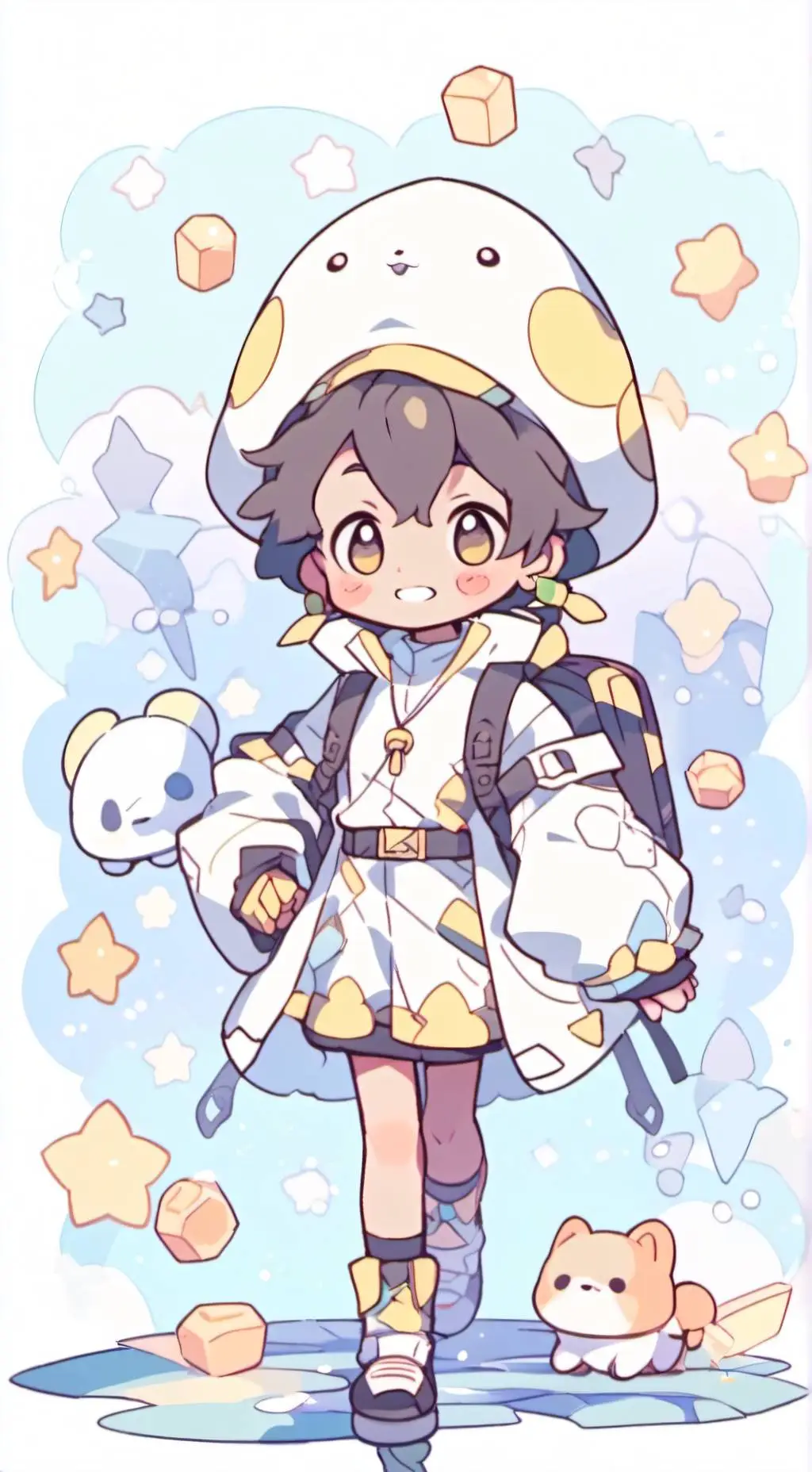 ai character: School class background