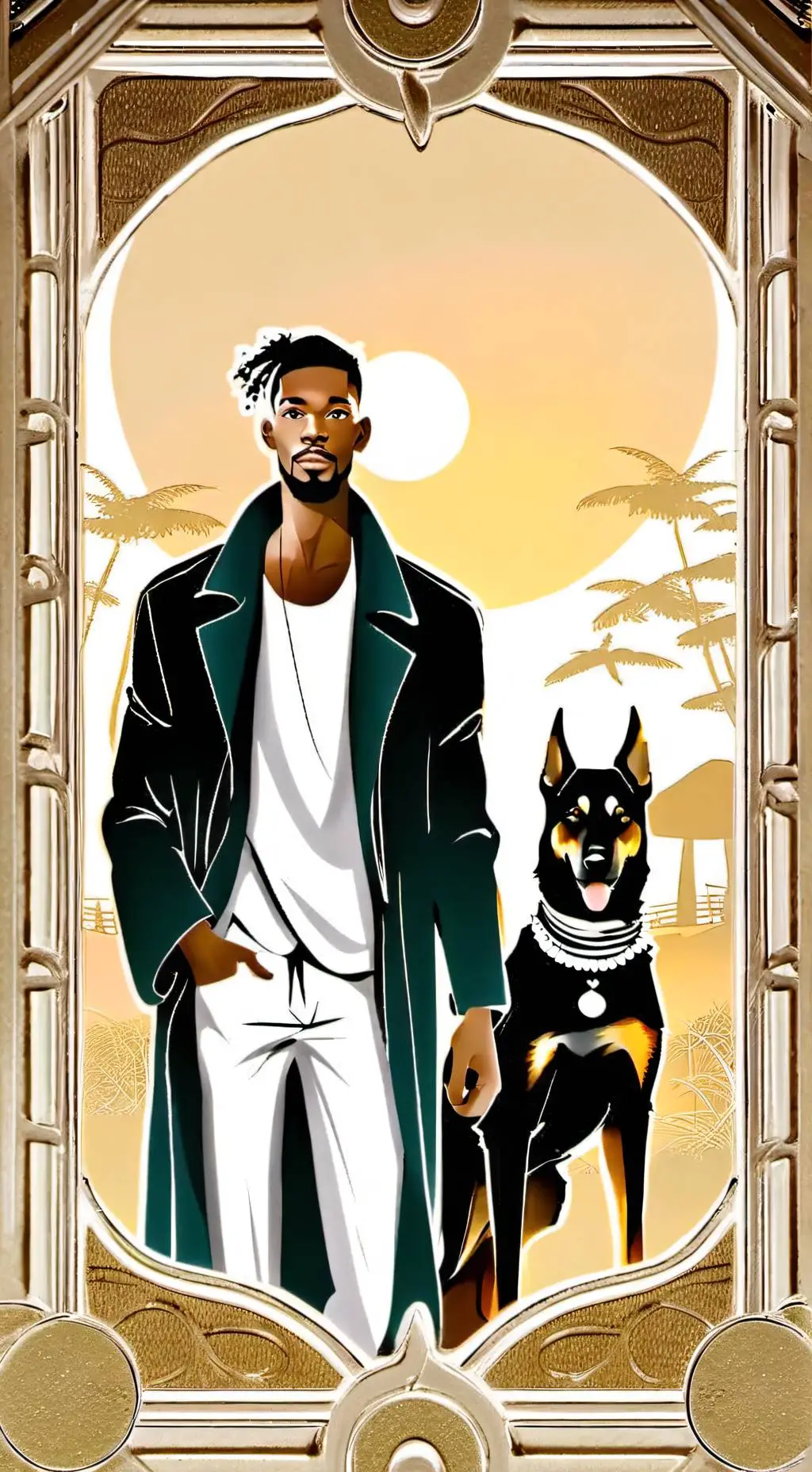 ai character: antonio background