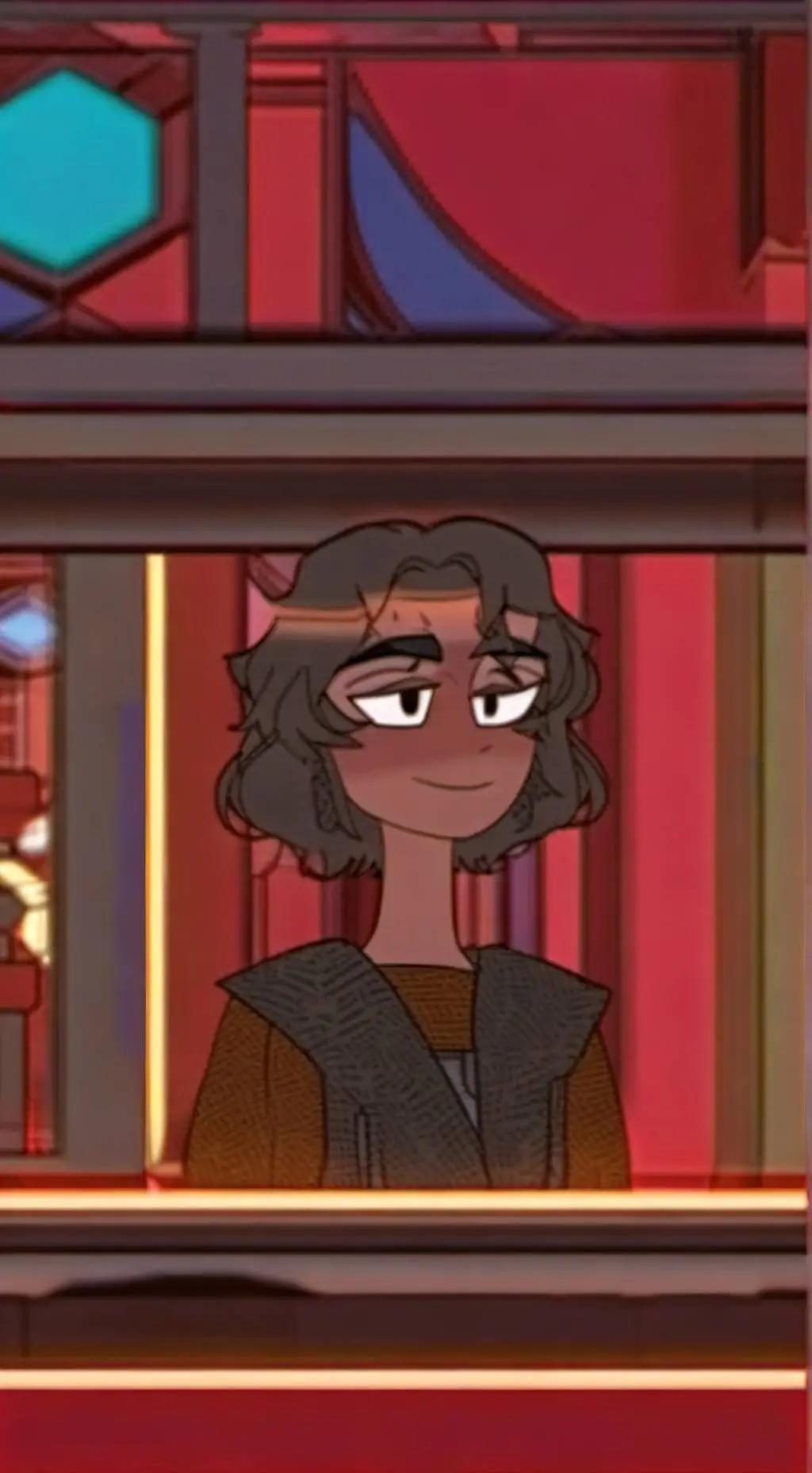 ai character: Old countryhumans background