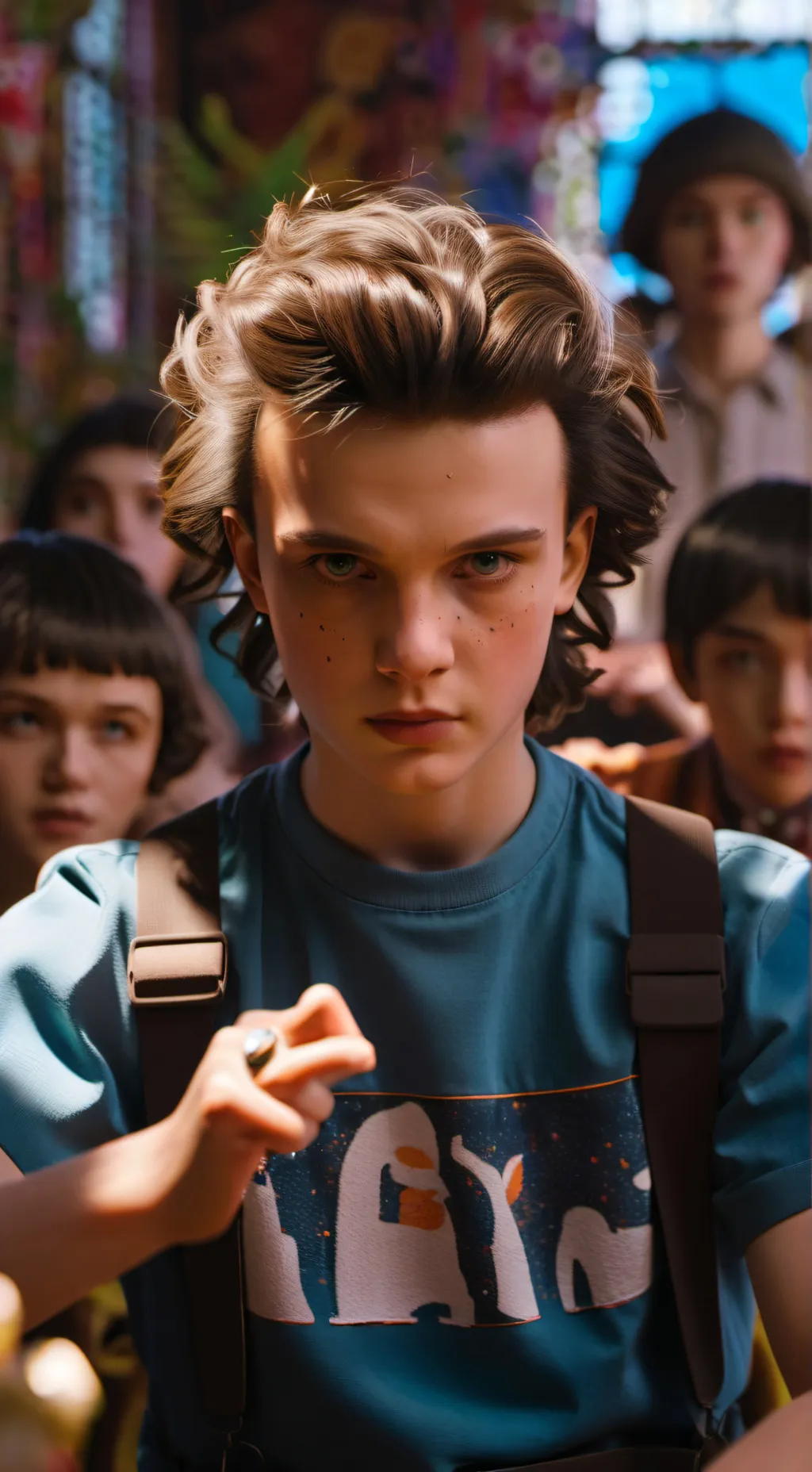 ai character: ST X twilight background