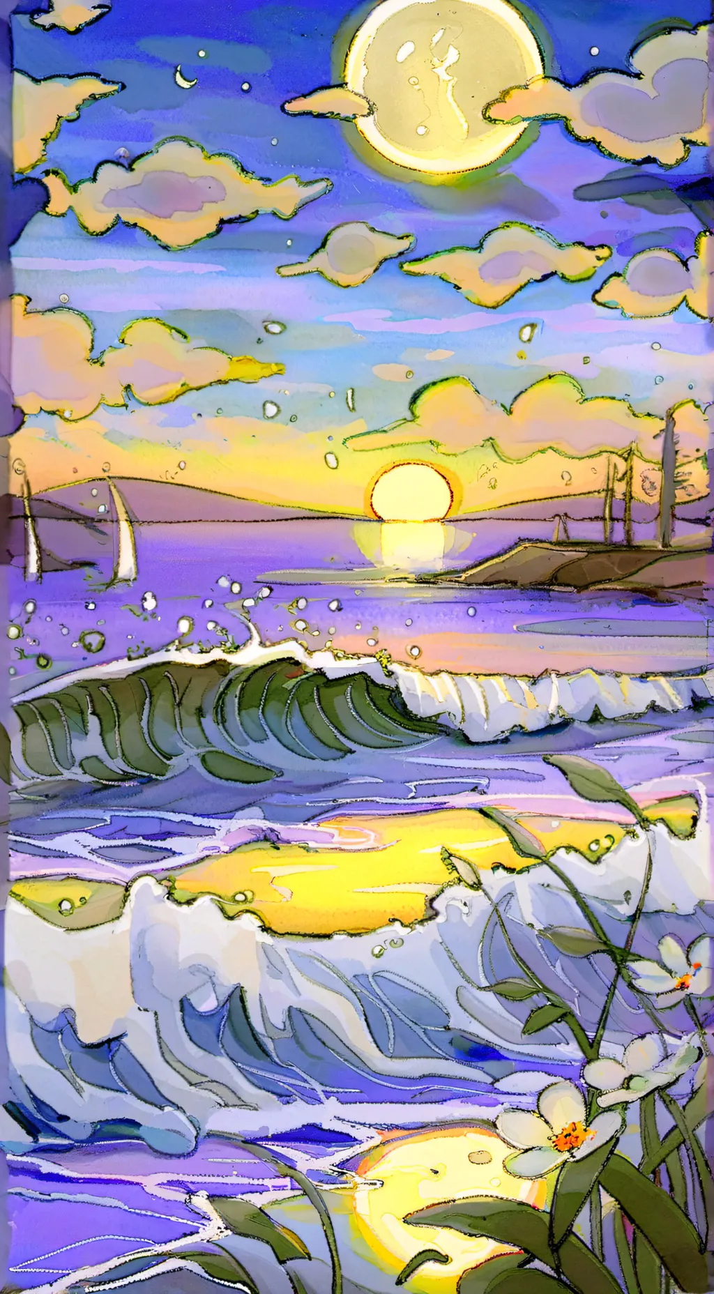 ai character: dandys world movie background