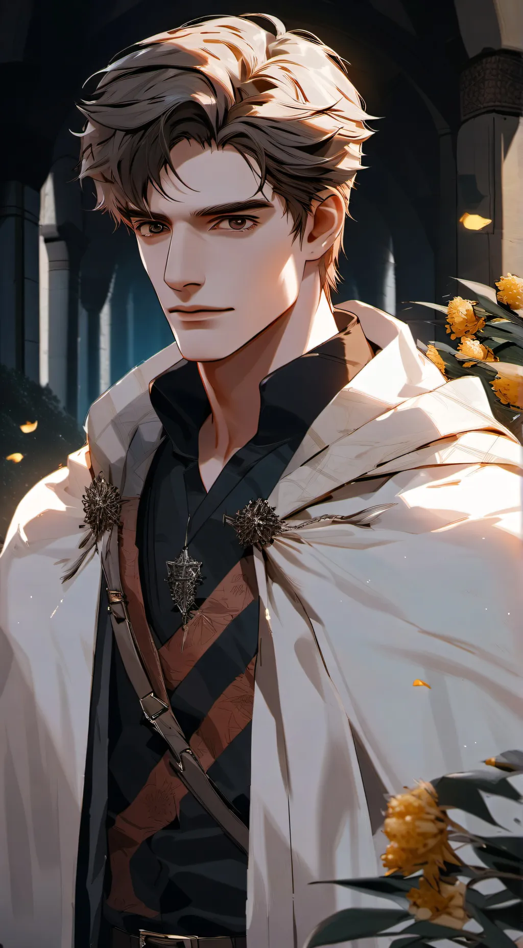 ai character: Cedric diggory background