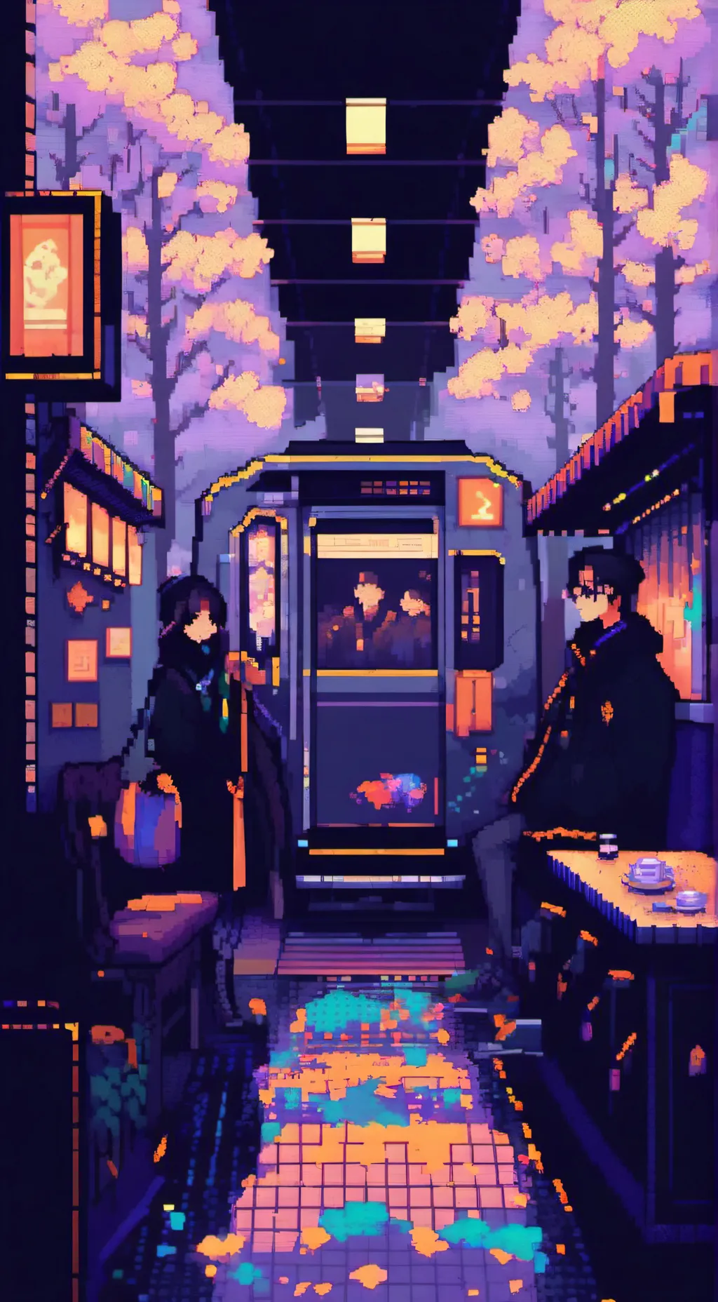 ai character: drama pls background