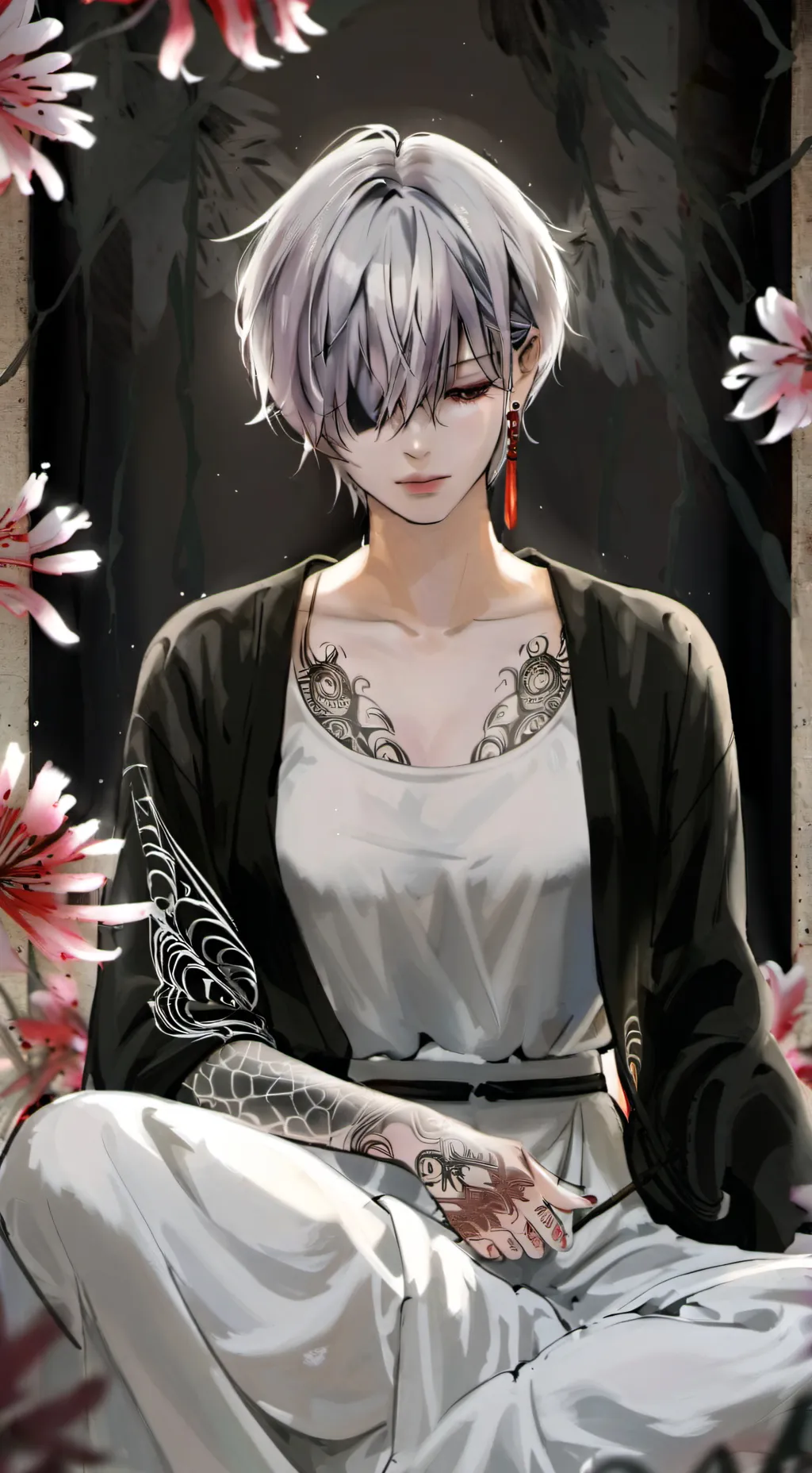 ai character: Yuhiko Kazamusha background