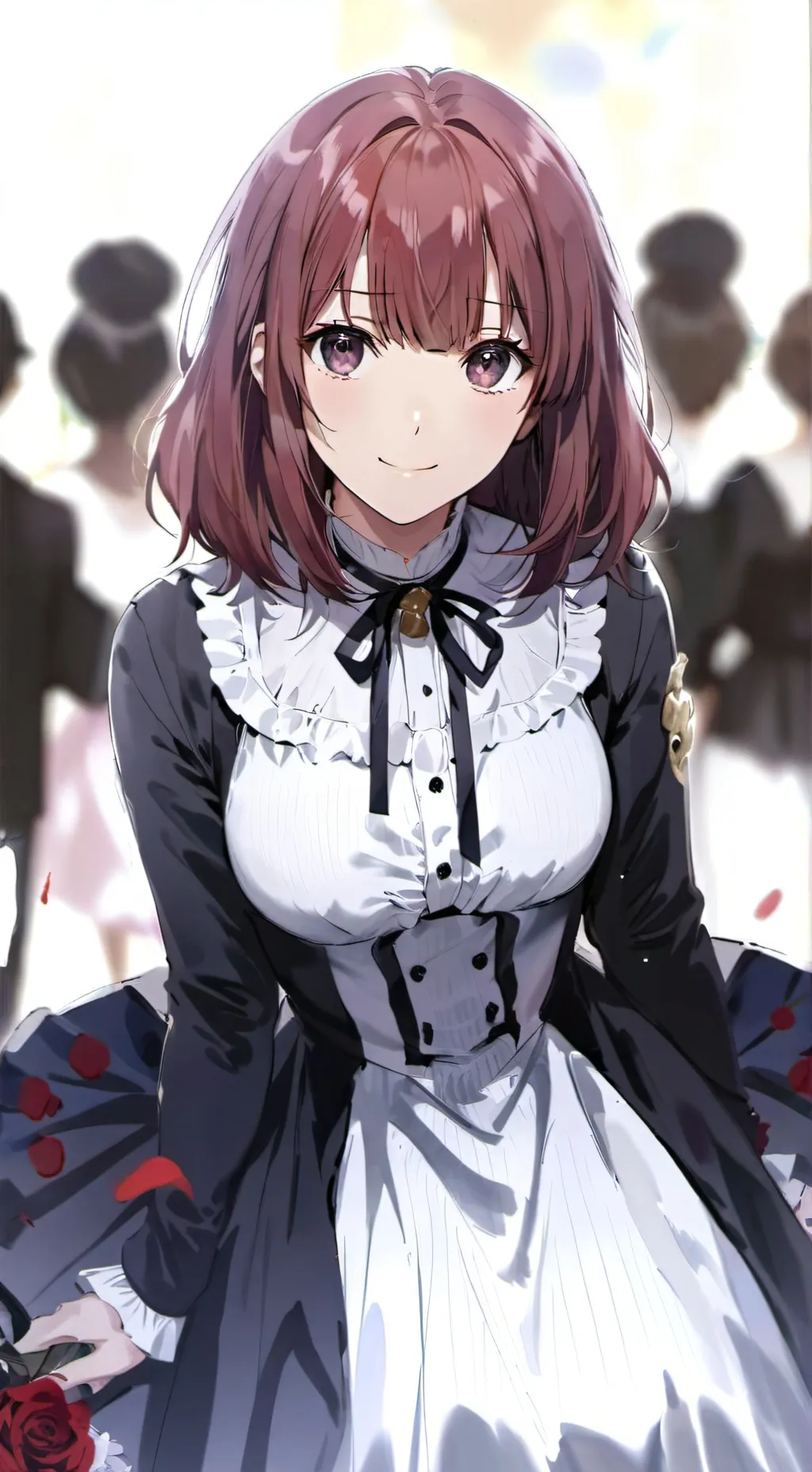 ai character: Anri de Blue Lock background