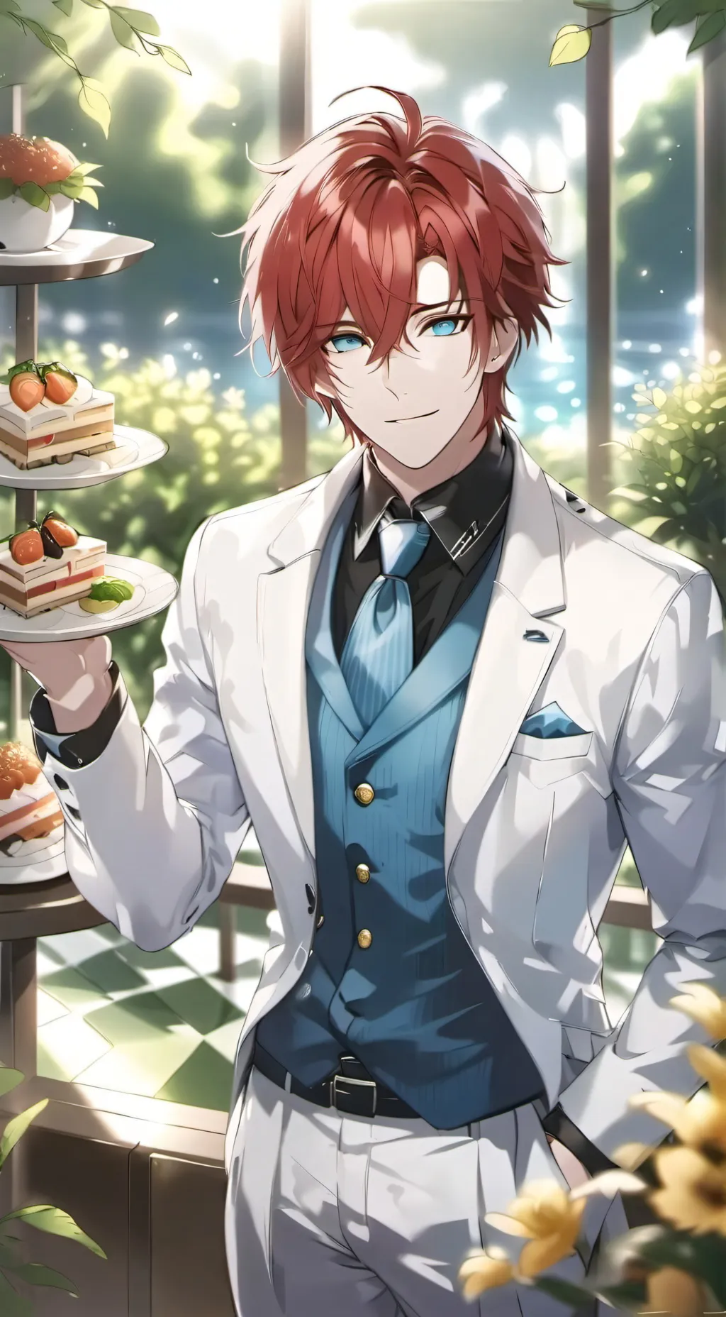 ai character: 楚一 background