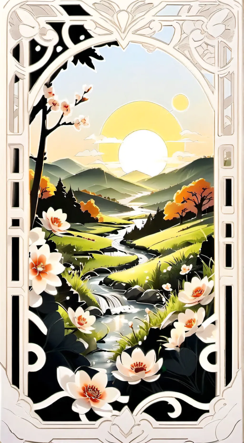 ai character: kny background