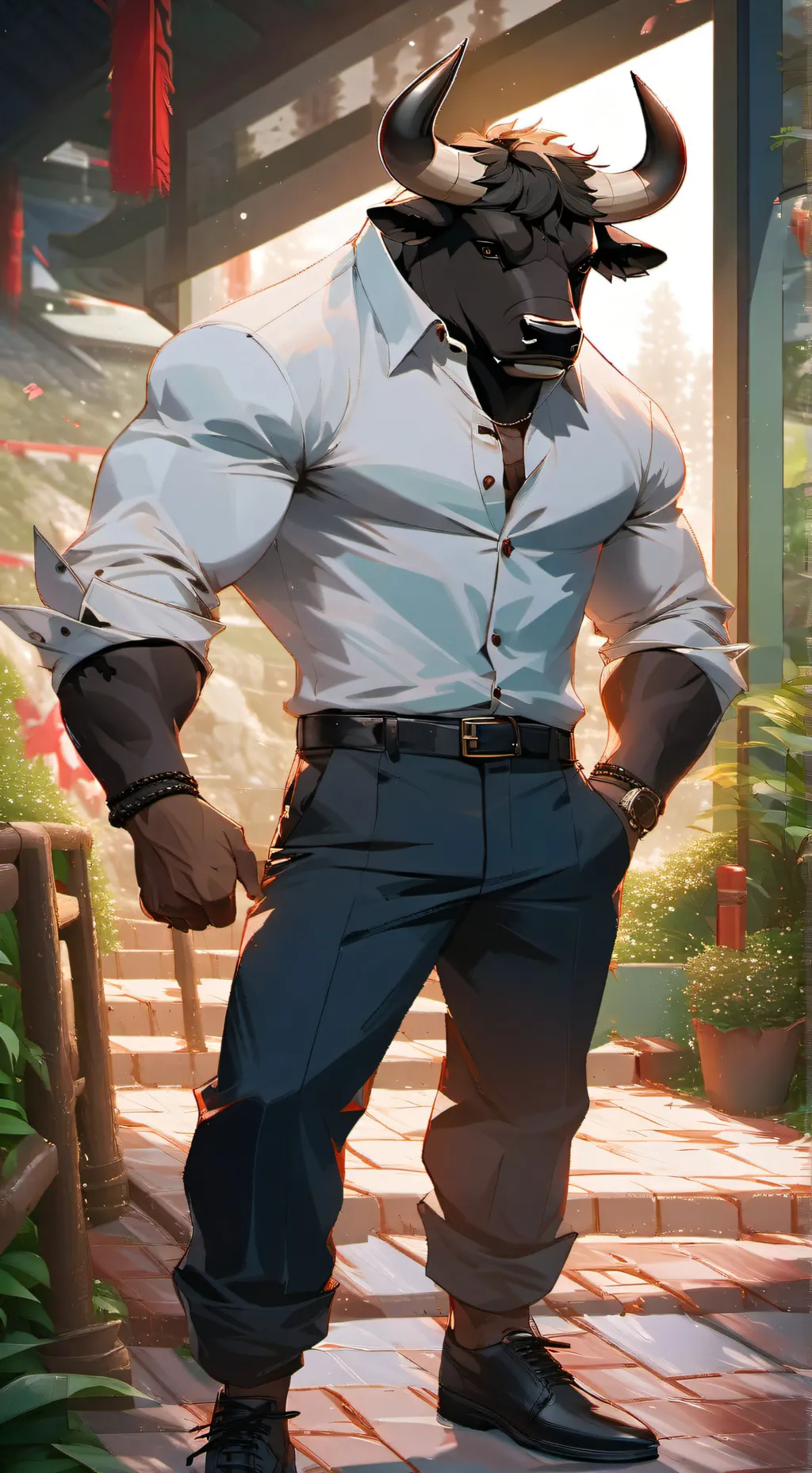 ai character: Mr. Buck background