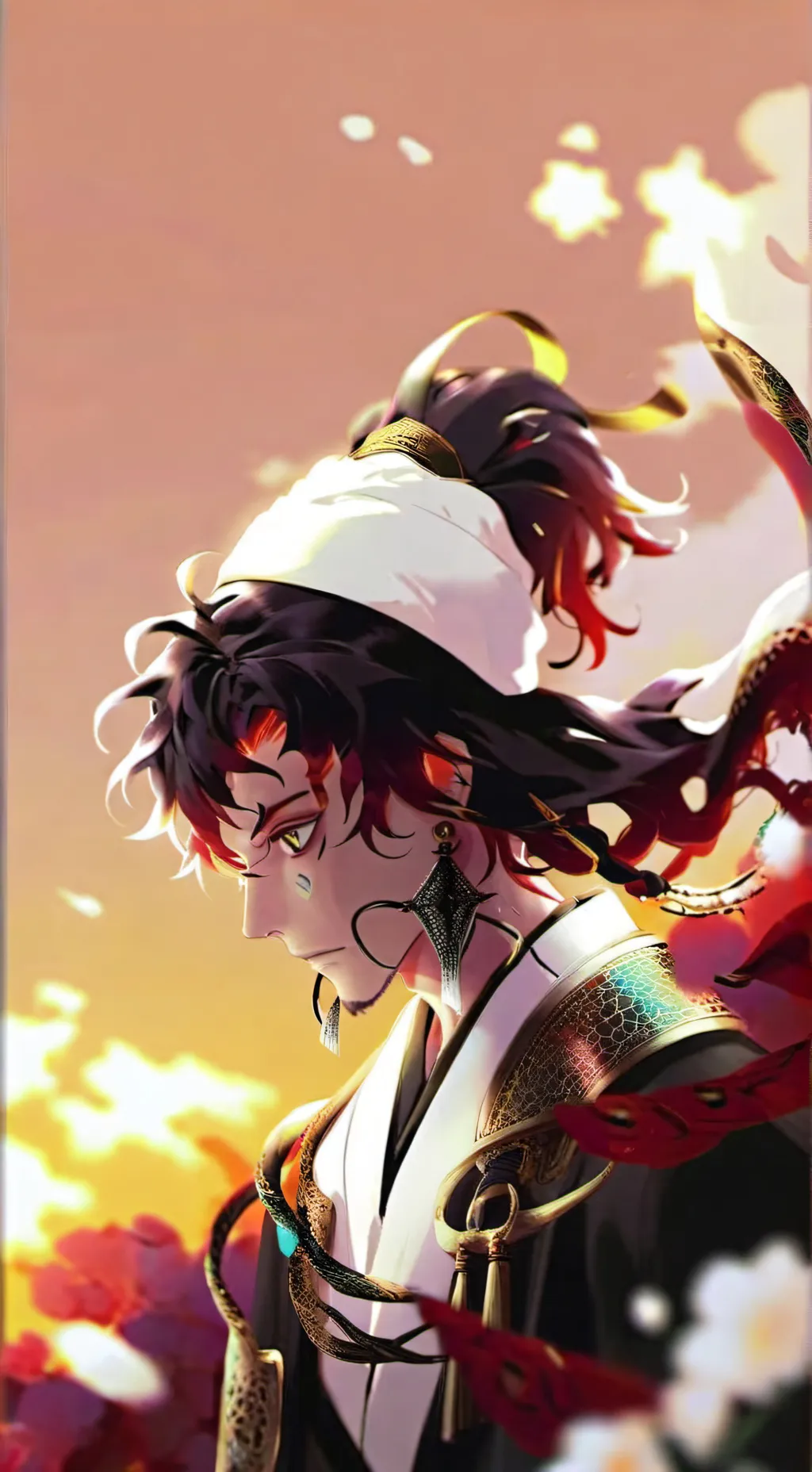 ai character: one piece background