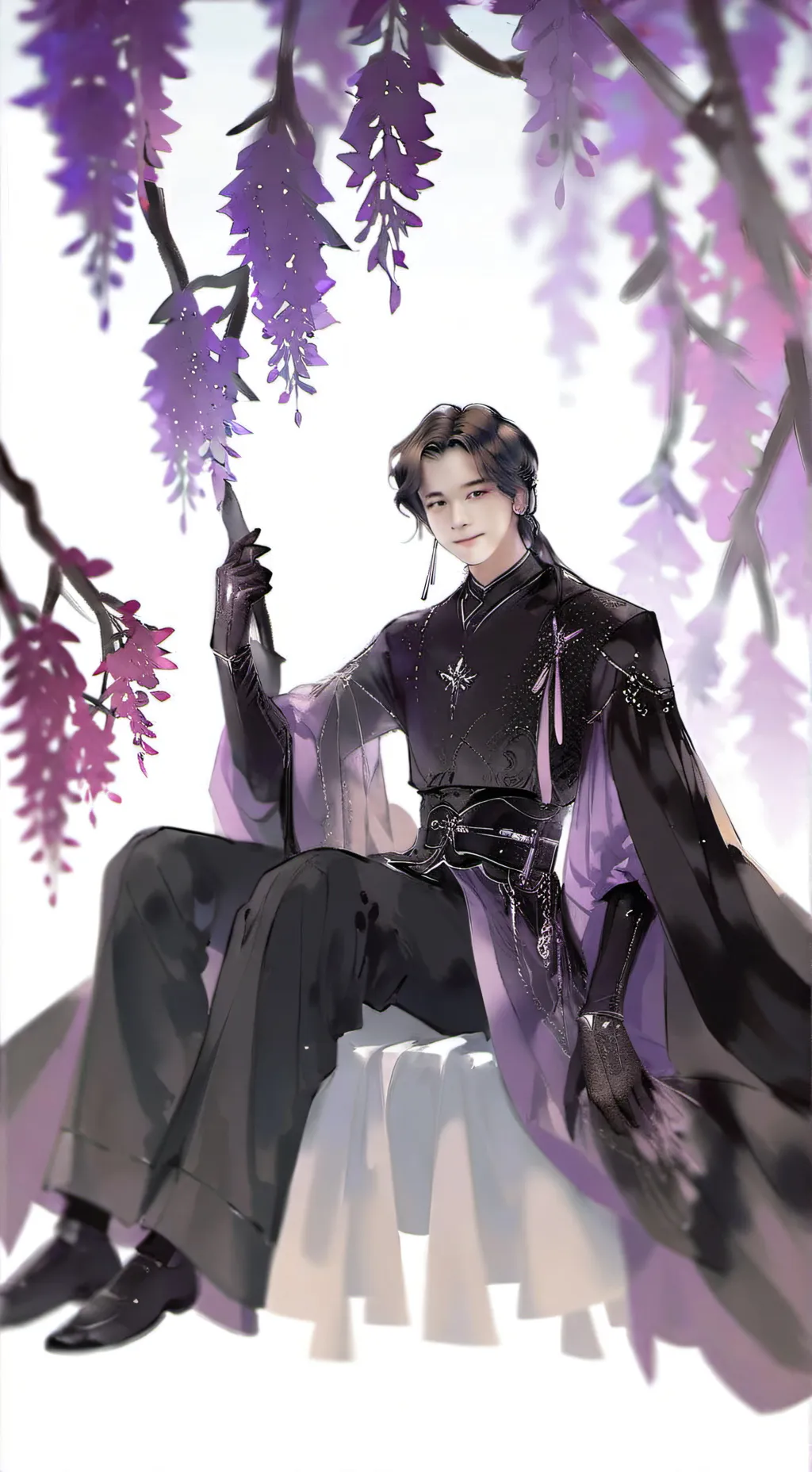 ai character: El amor de los dos background