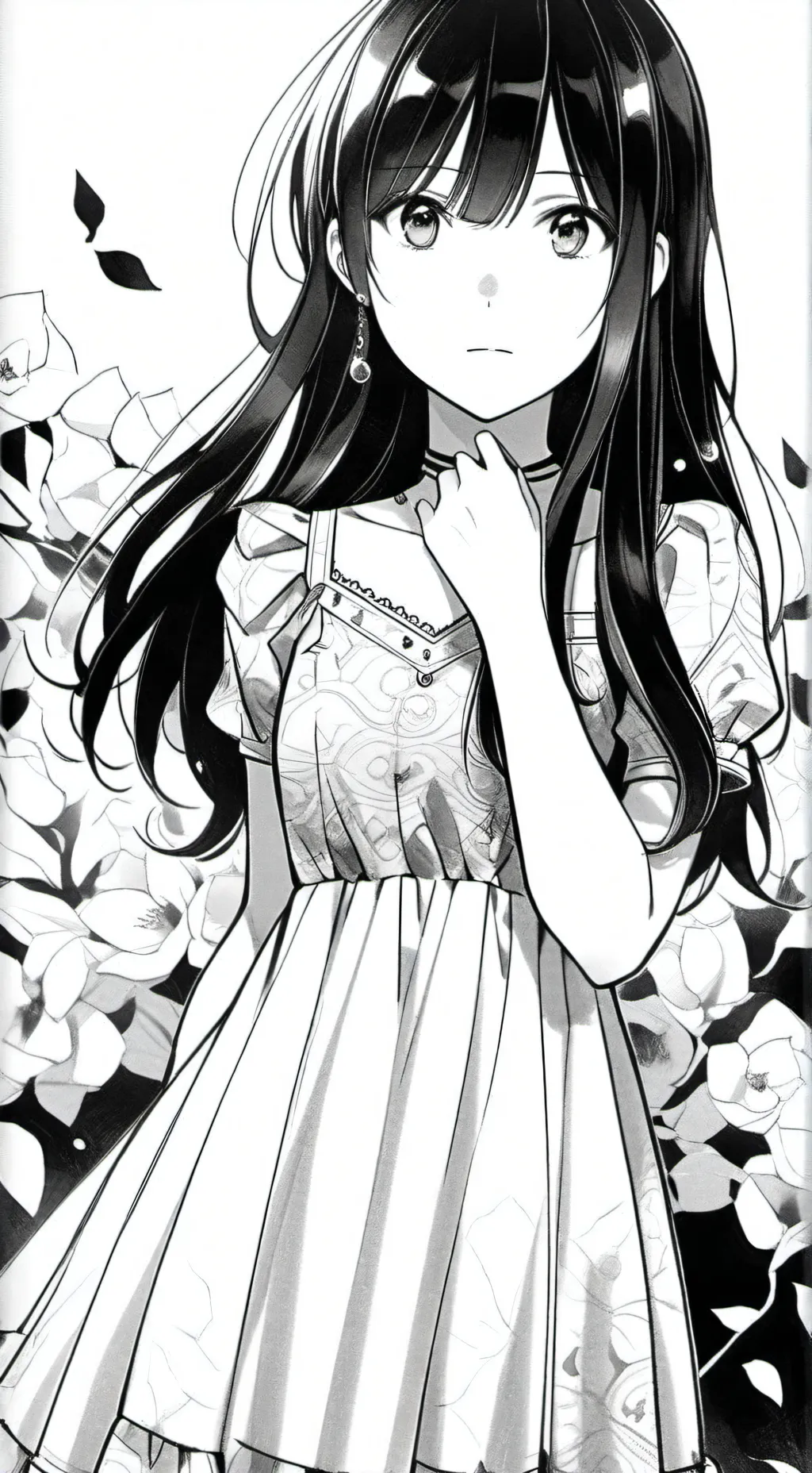 ai character: pinki!!! :3 background