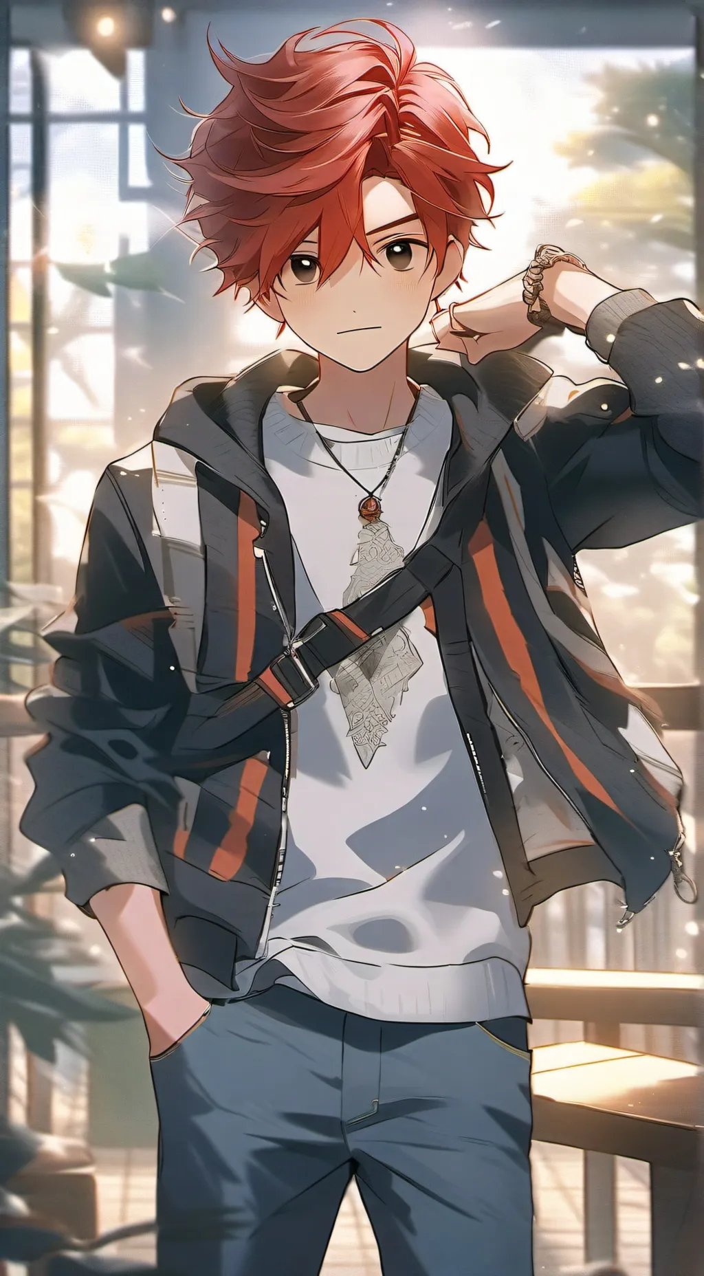 ai character: Ur ex Tyler background