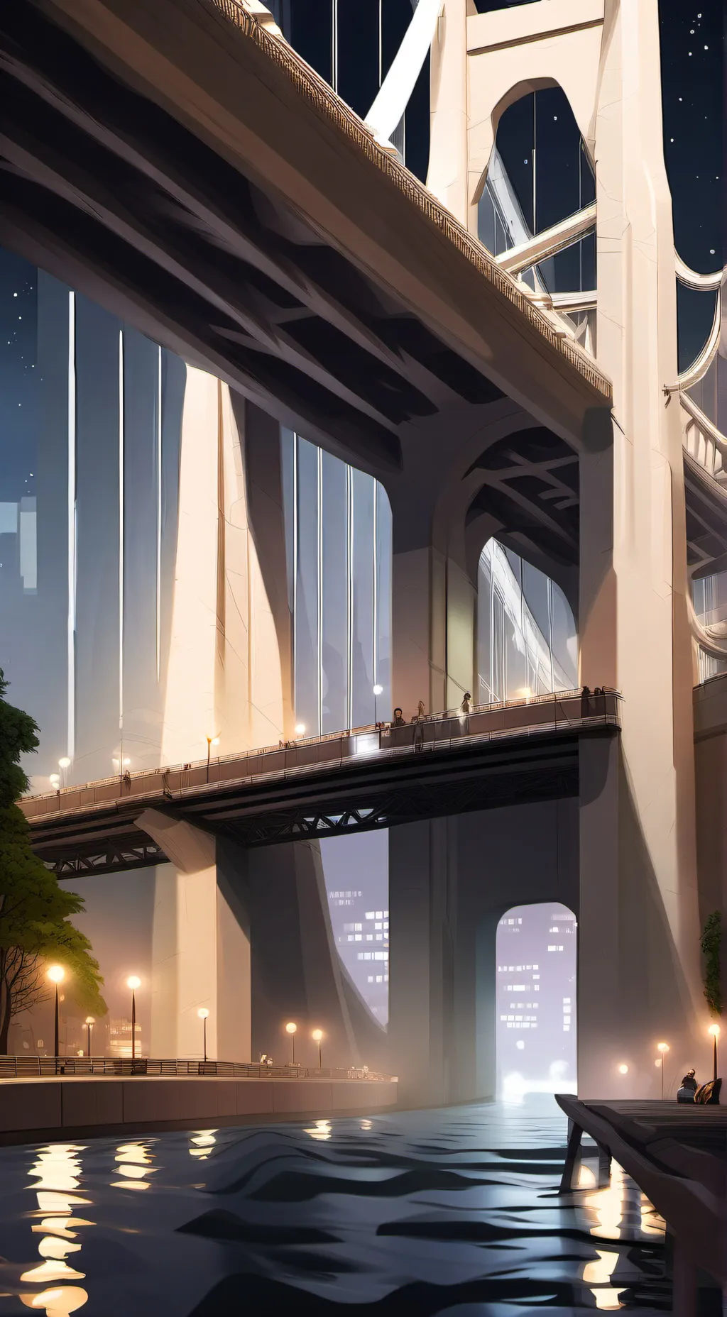 ai character: Jevin x black background