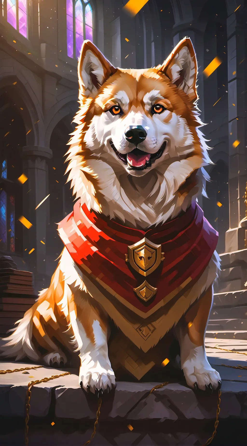 ai character: as background