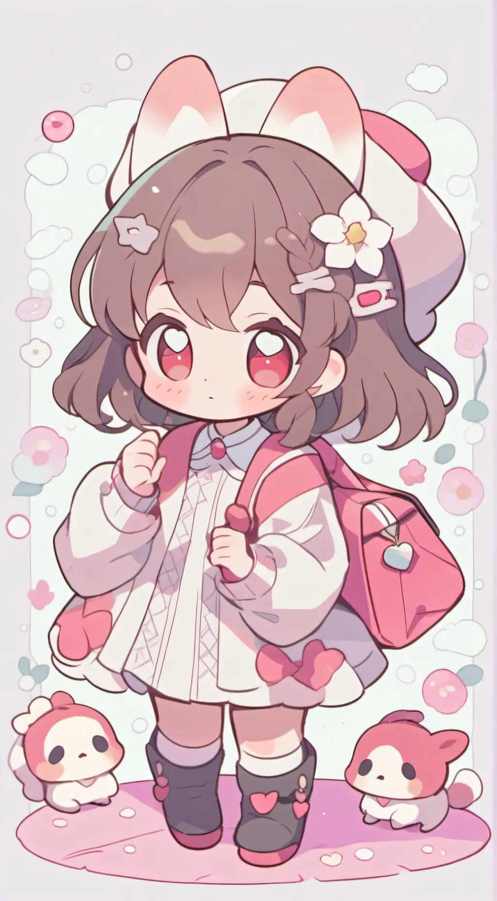 ai character: MHA 💕 background